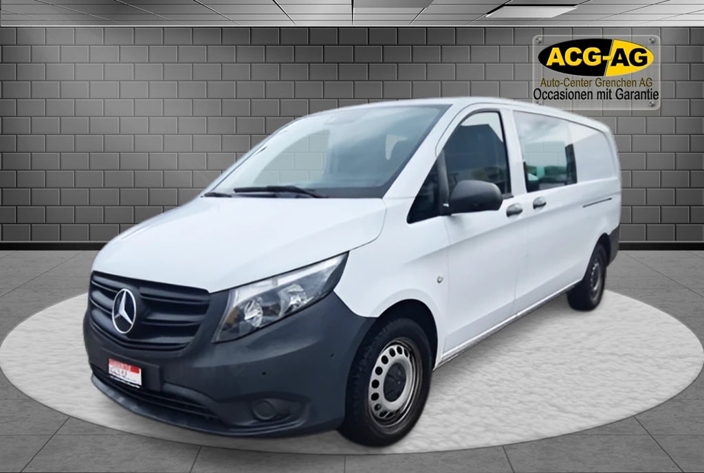 MERCEDES-BENZ Vito 114 CDI Extralang 9G-Tronic 4M Base ** 3-Plätzer ** Gr-Navi ** Anh-Kupplung ** Neues Modell 2023 **-showroom-element-2