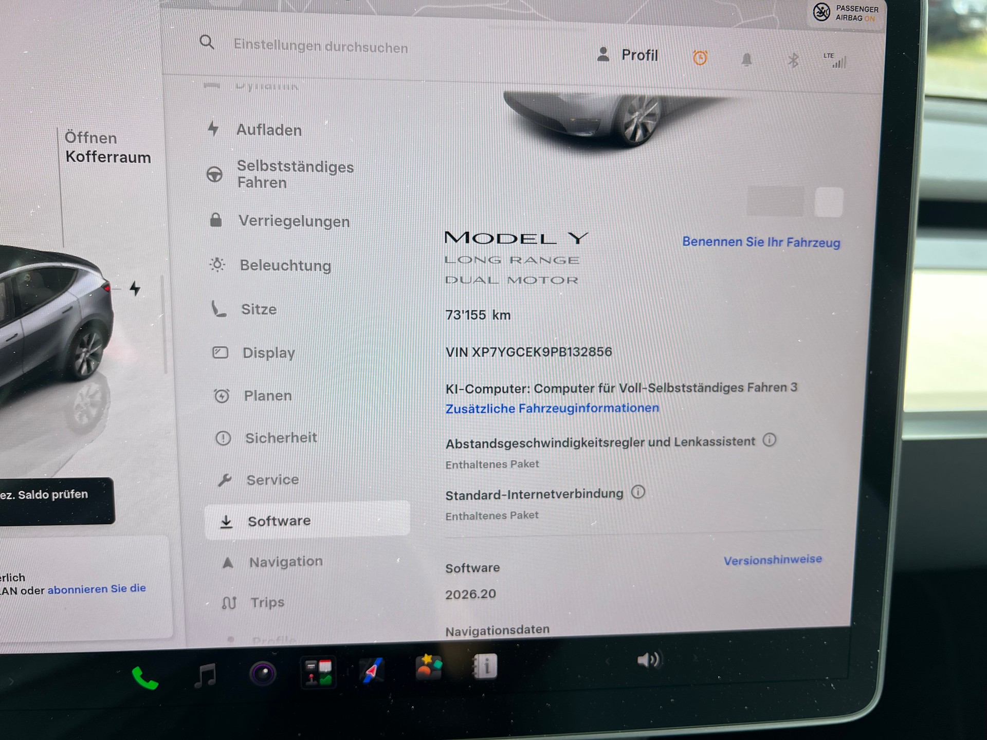 TESLA Model Y Long Range // SoH 94%-image-22