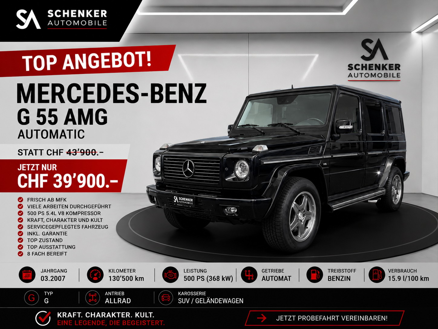 MERCEDES-BENZ G 55 AMG Automatic