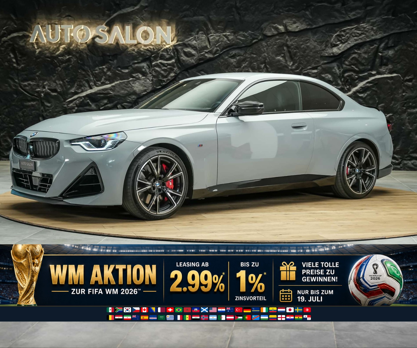 BMW M240i xDrive M Sport Pro Steptronic *Facelift*Voll-Leder*El. Sitze*-image-0