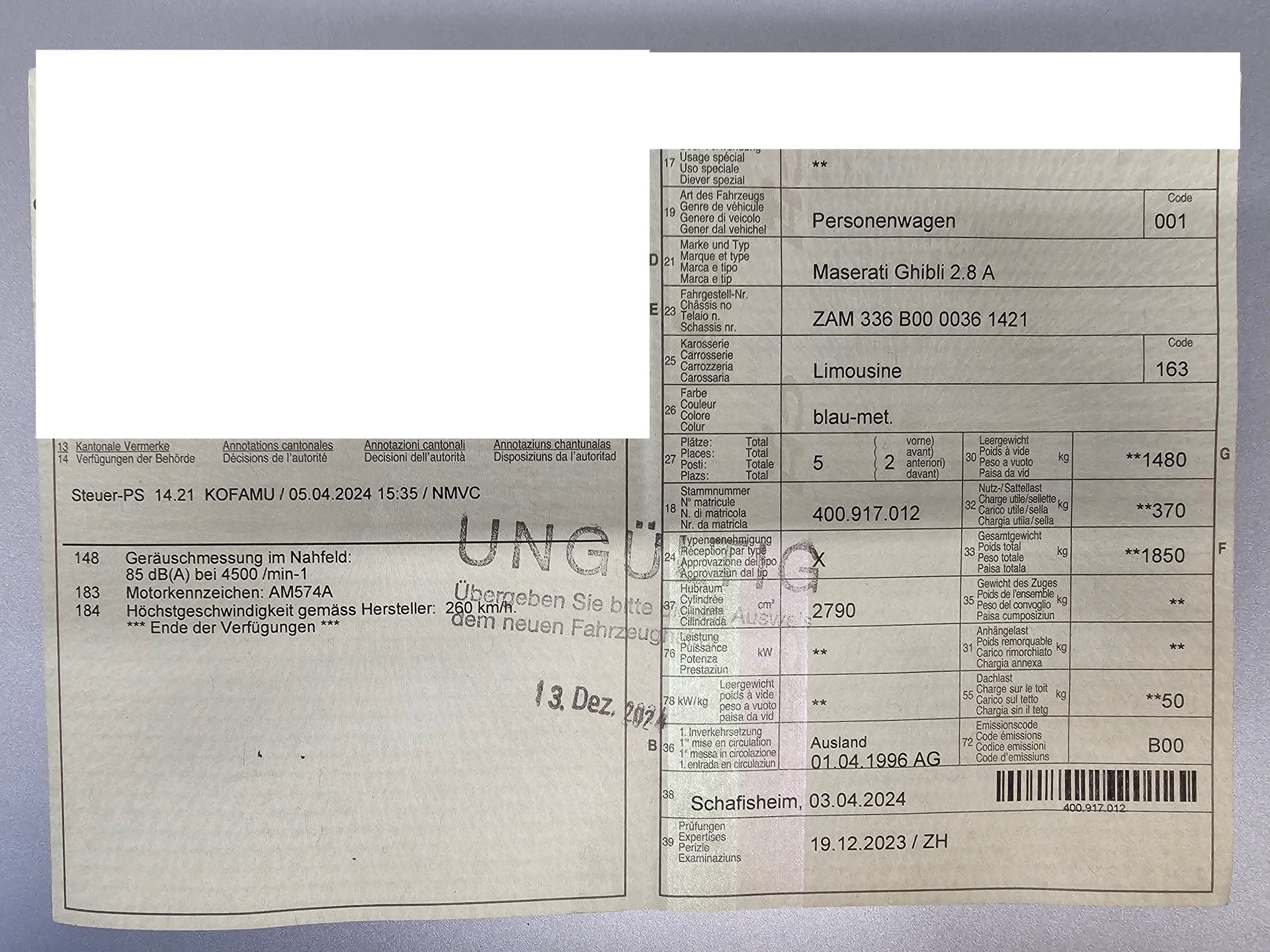 MASERATI 2.8 V6-image-14