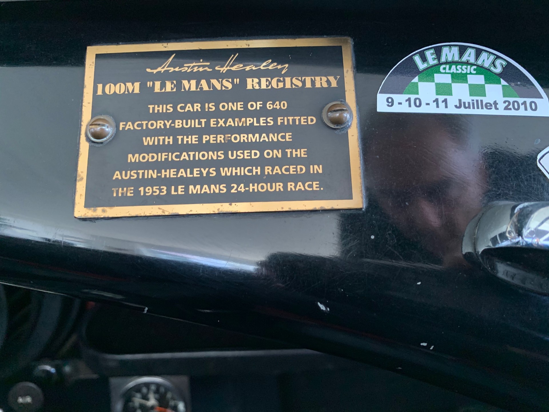 AUSTIN-HEALEY 100M Factory built original Le Mans-image-8