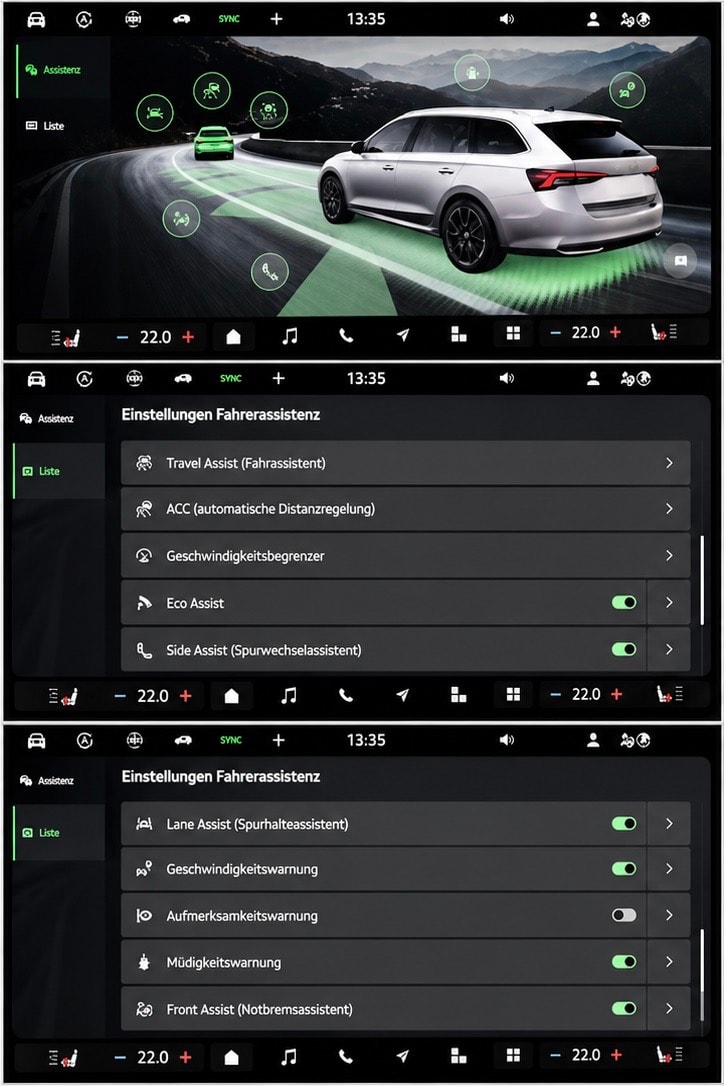 SKODA Octavia Combi 1.5 TSI mHEV DSG SportLine 150PS *FACELIFT *RACE BLUE *BLACK PACKAGE *5 Jahre WERKS-GARANTIE!-image-13