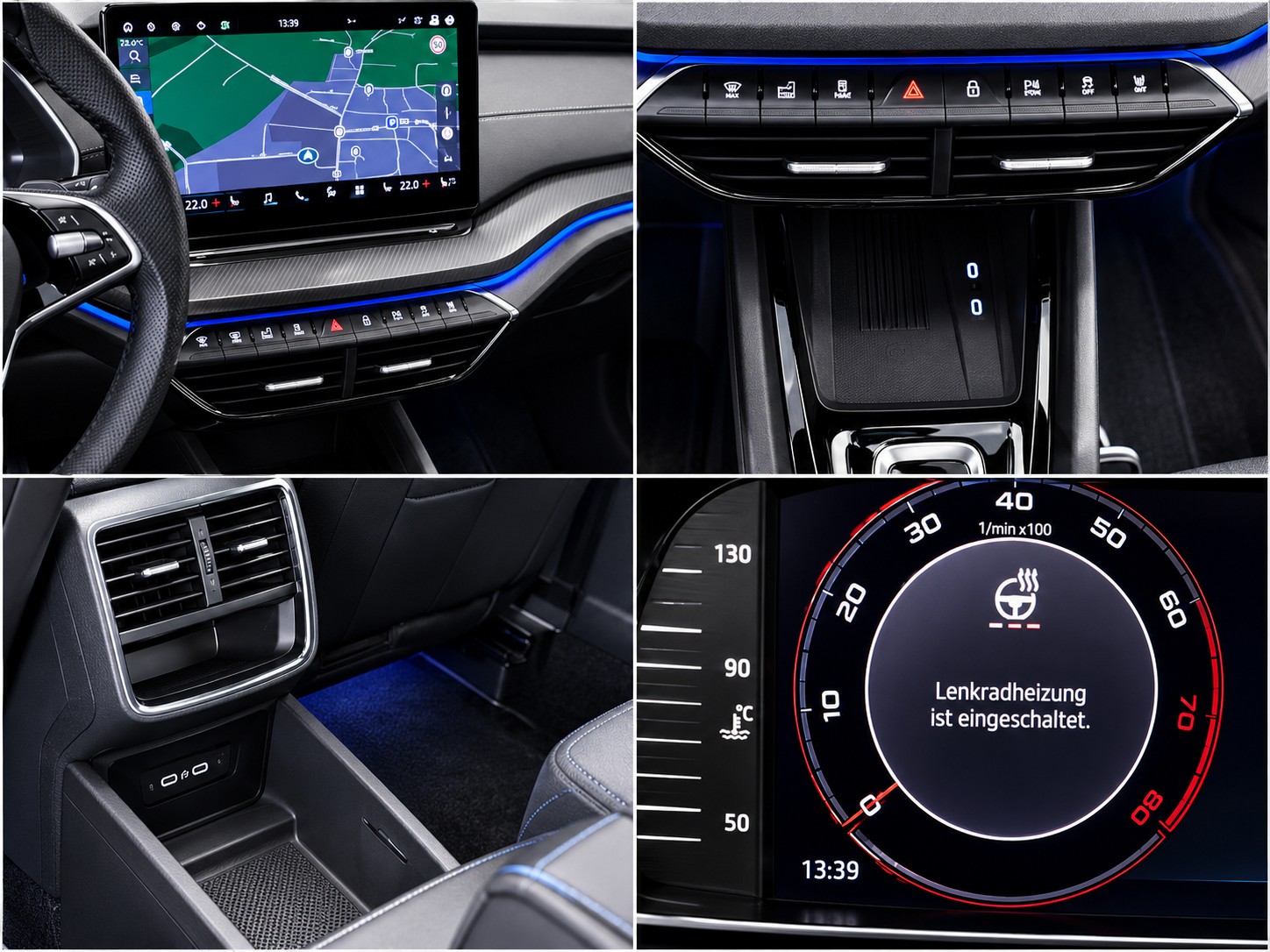 SKODA Octavia Combi 1.5 TSI mHEV DSG SportLine 150PS *FACELIFT *RACE BLUE *BLACK PACKAGE *5 Jahre WERKS-GARANTIE!-image-10
