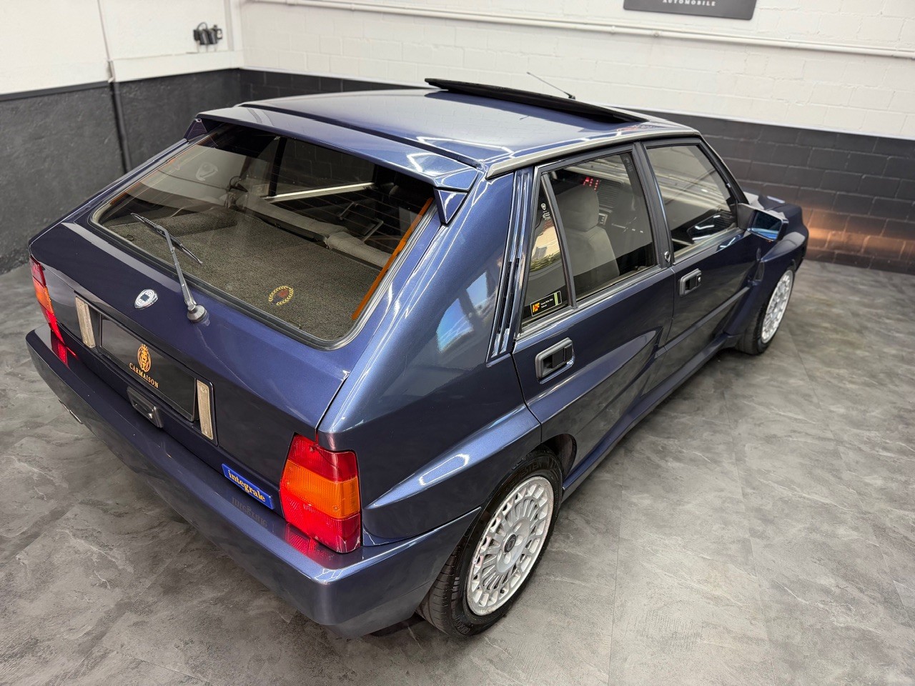 LANCIA Delta HF Integrale Evo | Schiebedach | Blue Madras-image-11
