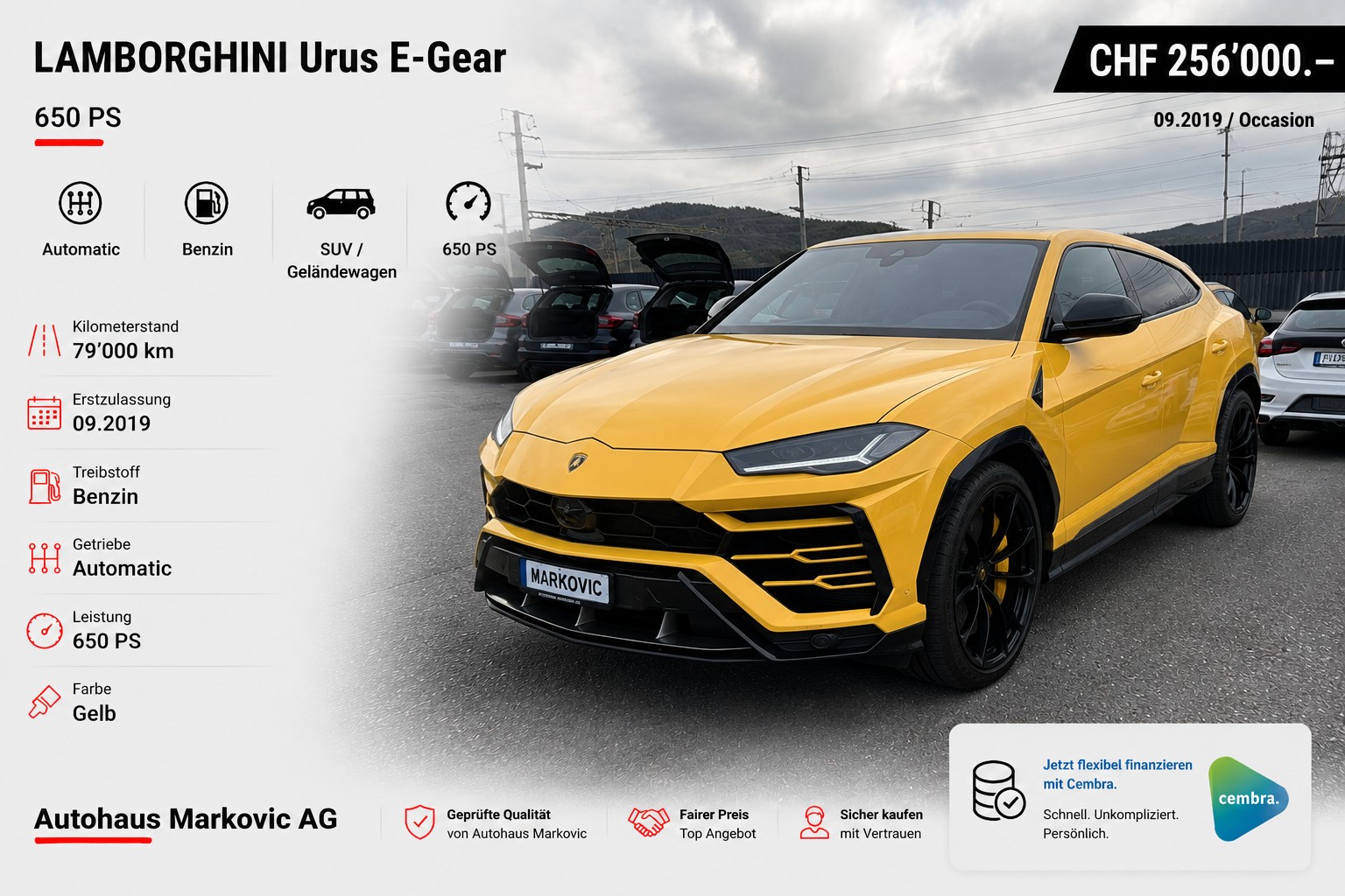 LAMBORGHINI Urus E-Gear