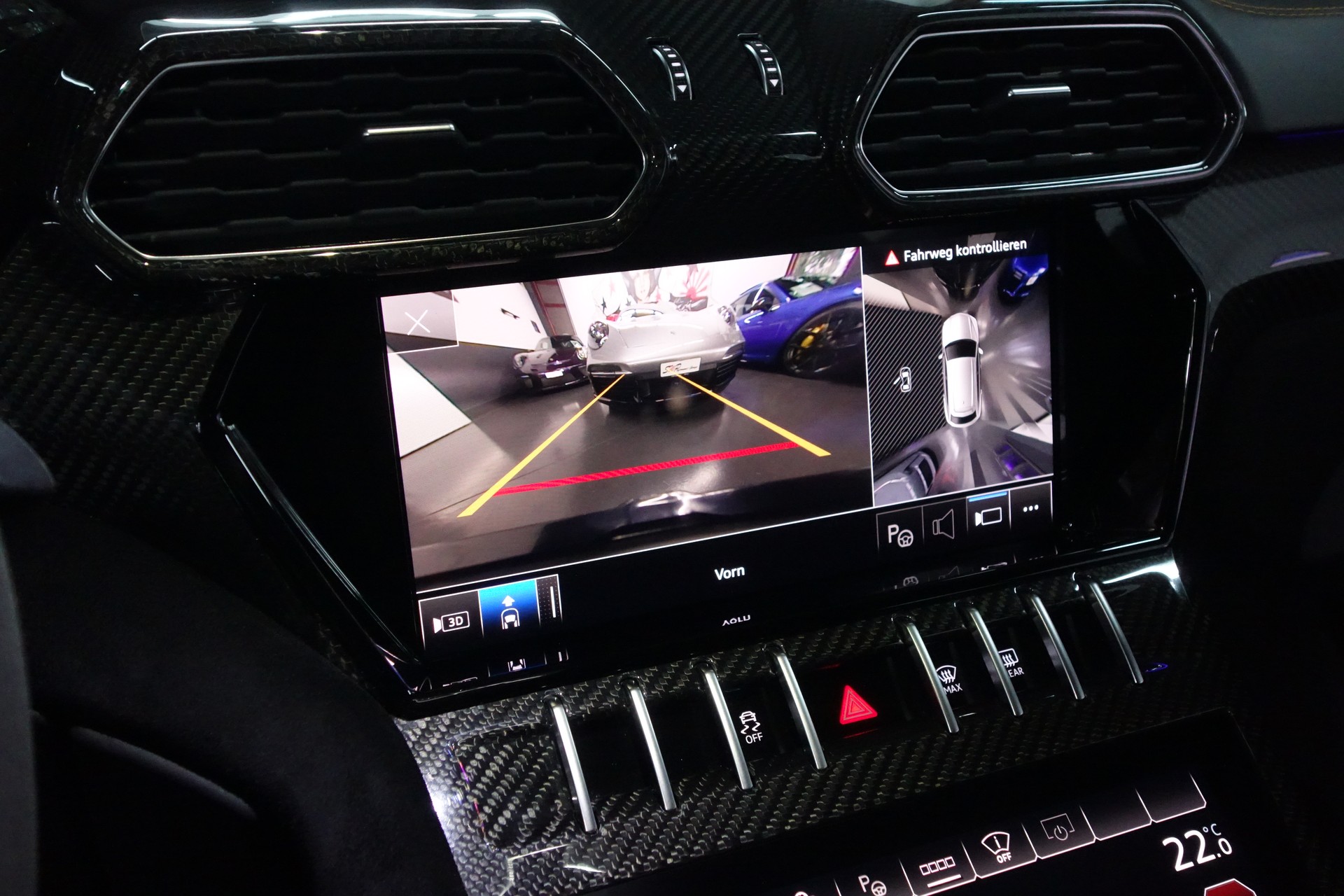 LAMBORGHINI URUS E-GEAR GRIGIO HATI FULL CARBON AKRAPOVIC ON TOP-image-21