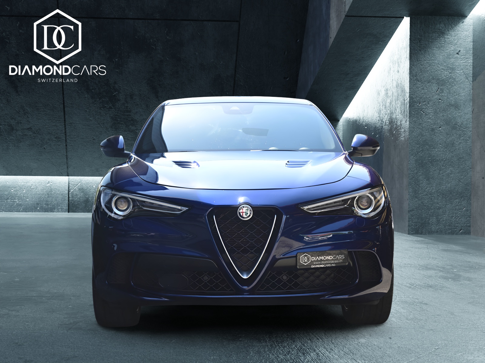 ALFA ROMEO Stelvio 2.9 V6 Biturbo Q4 Quadrifoglio *Montecarlo Blau*-showroom-element-1