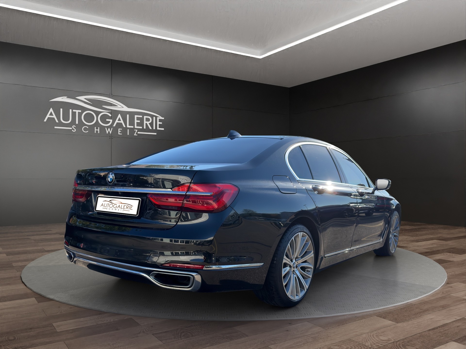 BMW 750i xDrive Steptronic | CH | Leder Beige | Night Vision | FOND Entertain | TV | PURE EXCELLENCE | Standheiz. |-image-4