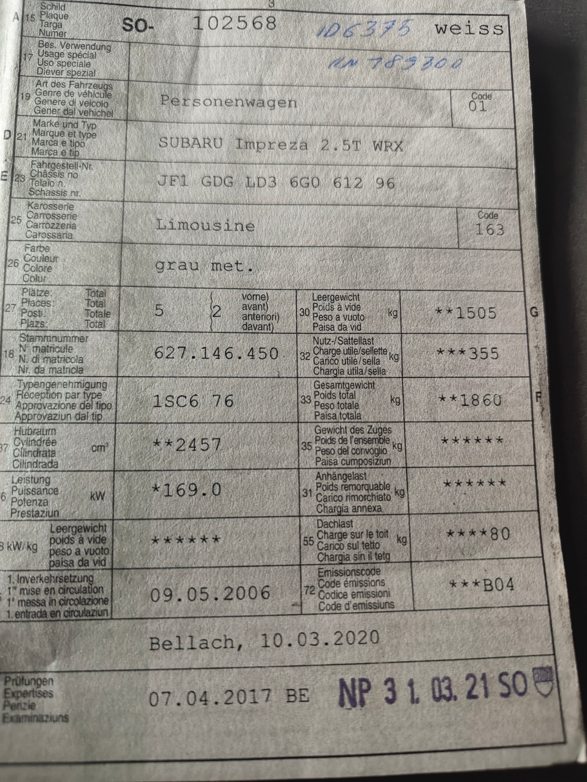 SUBARU Impreza 2.5 Turbo 4WD WRX-image-29