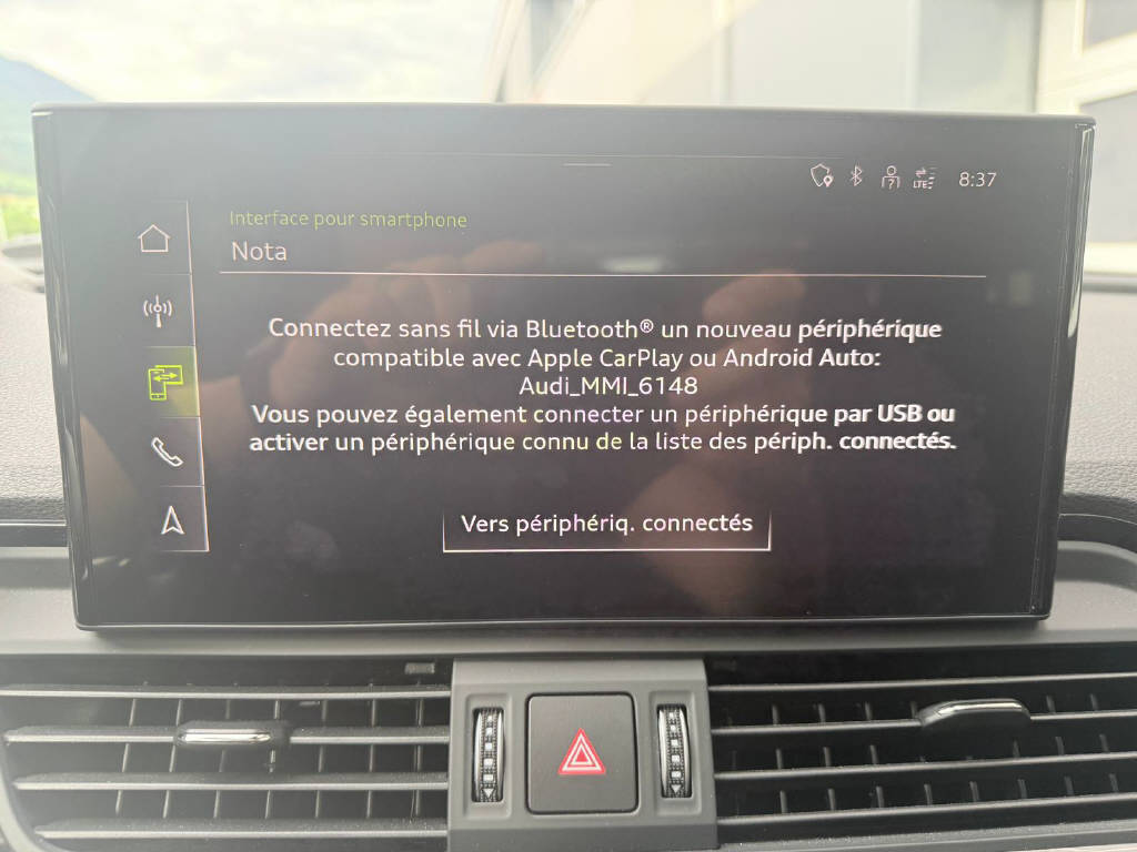 AUDI Q5 Sportback 2.0 40 TDI S Line quattro S-Tronic CH Suspension Pneumatique-image-10
