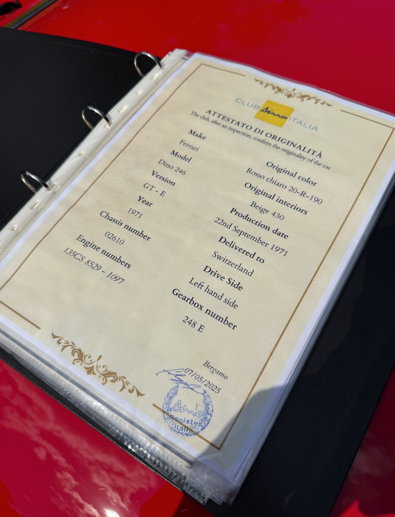 FERRARI 246 GT E Series-image-9