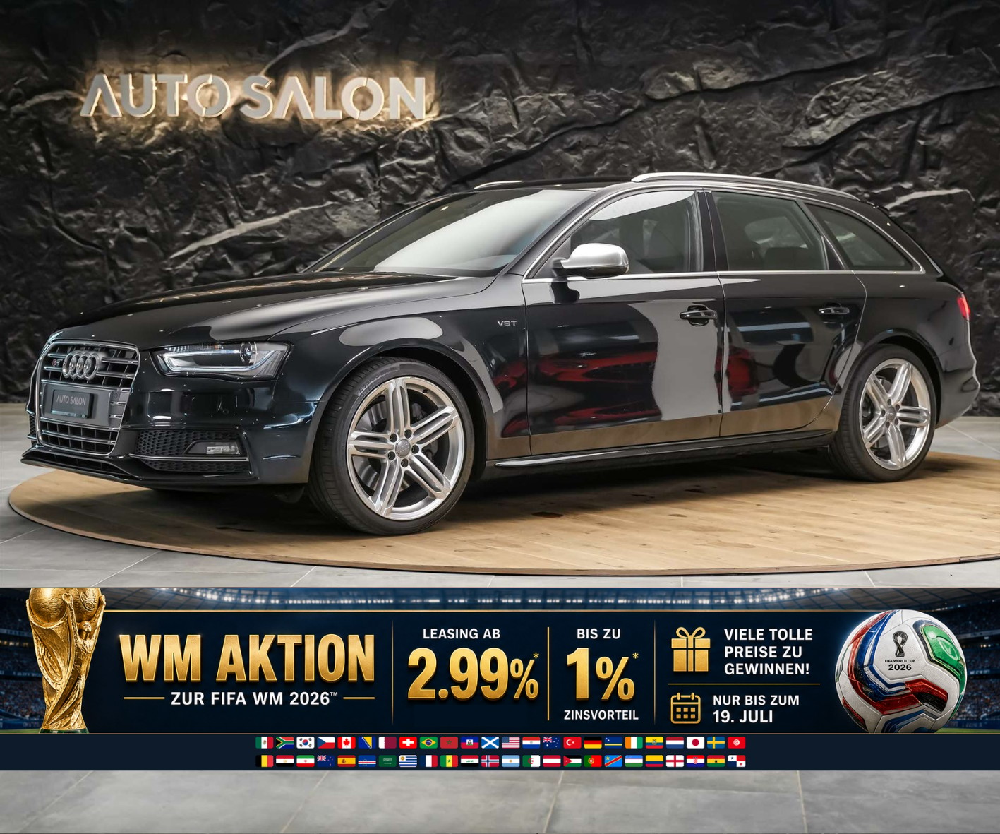AUDI S4 Avant 3.0 V6 TFSI quattro S-Tronic *Facelift*Bang & Olufsen Soundanlage*Leder Sportsitze*-image-0