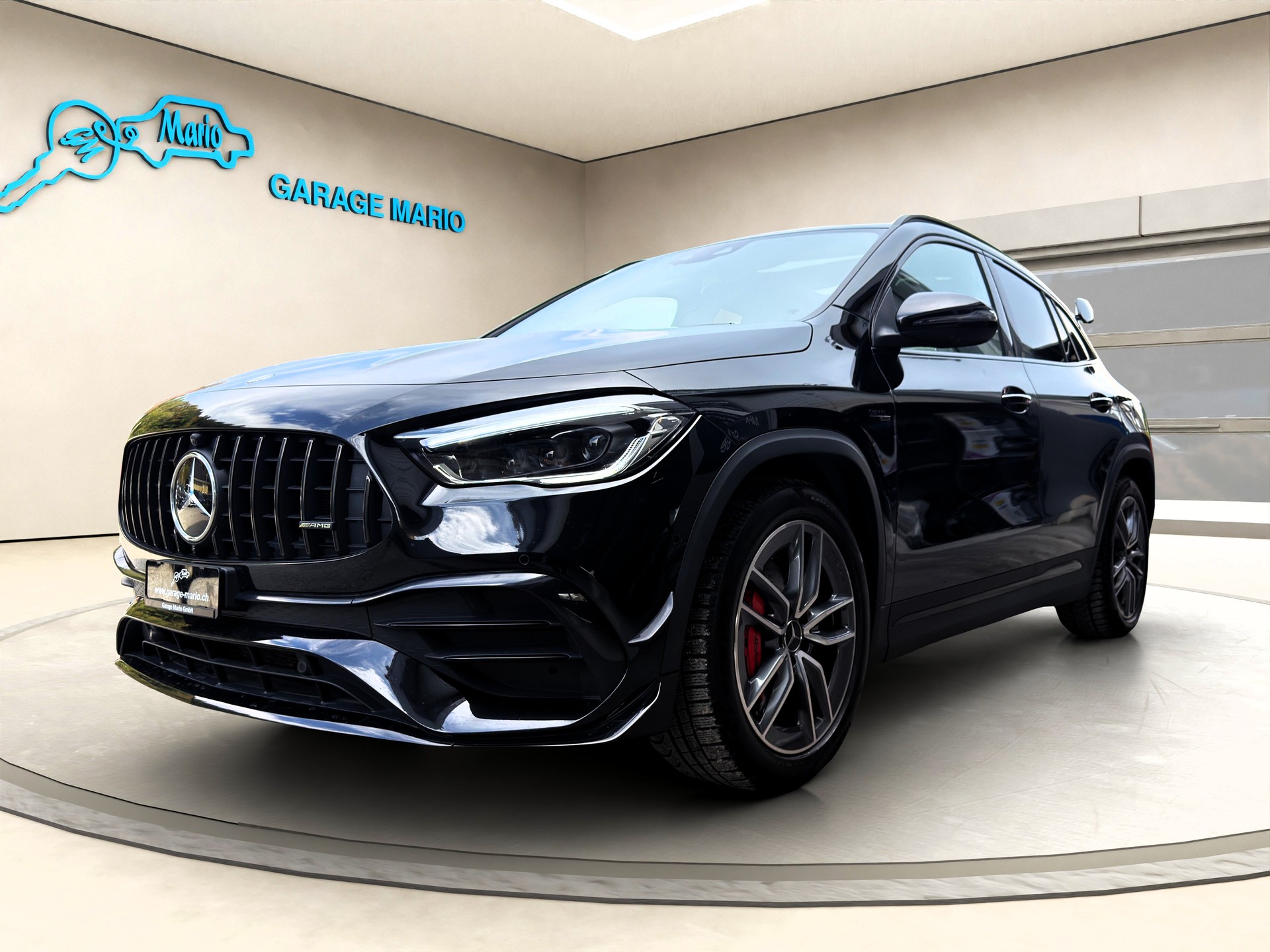 MERCEDES-BENZ GLA❗45 S AMG❗4Matic+ 8G-Speedshift DCT ✅CH-Fahrzeug & VOLL-AUSSTATTUNG✅-image-2