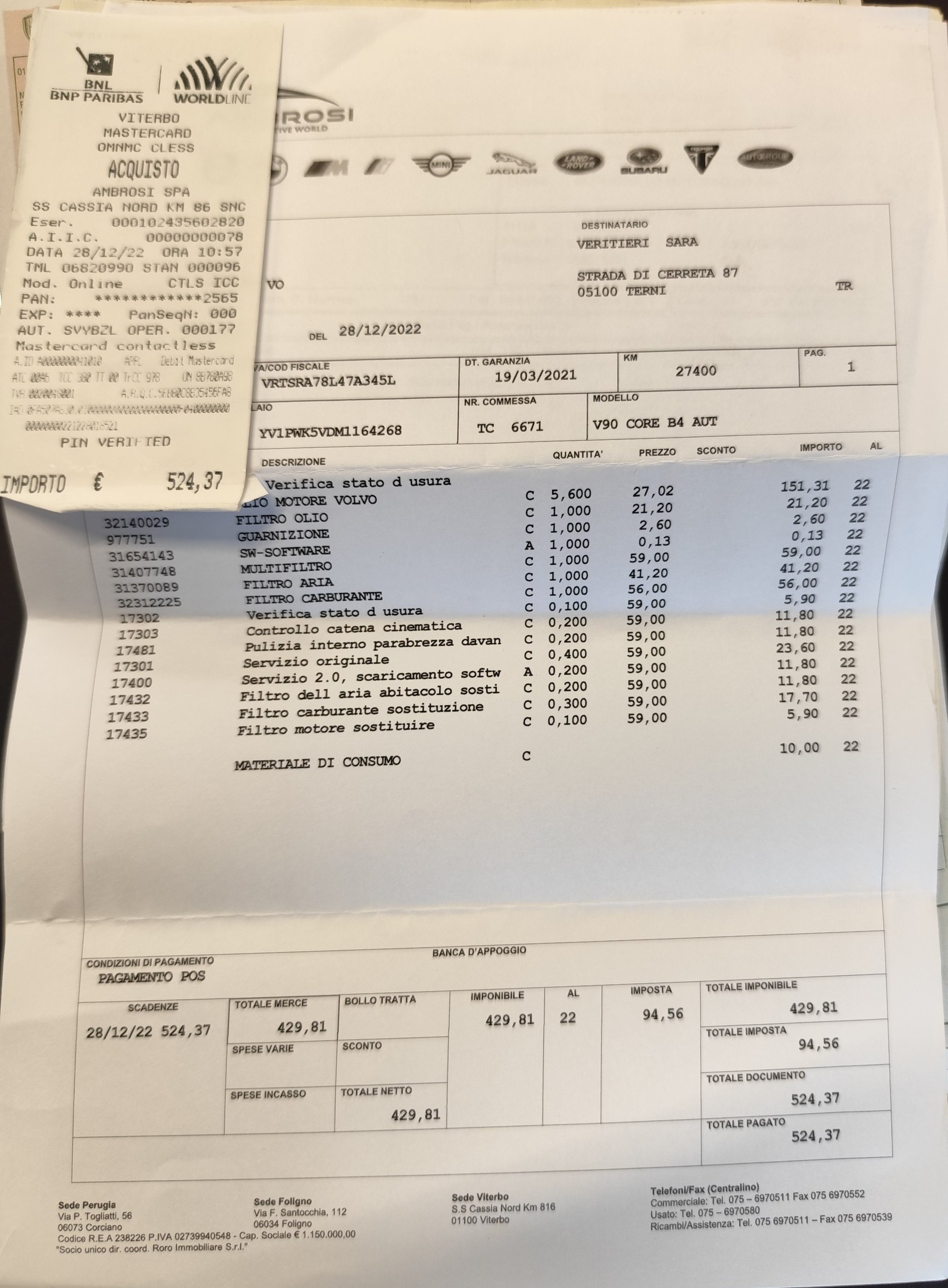 VOLVO V90 B4 Benzin Mild Hybrid Momentum Geartronic-image-14