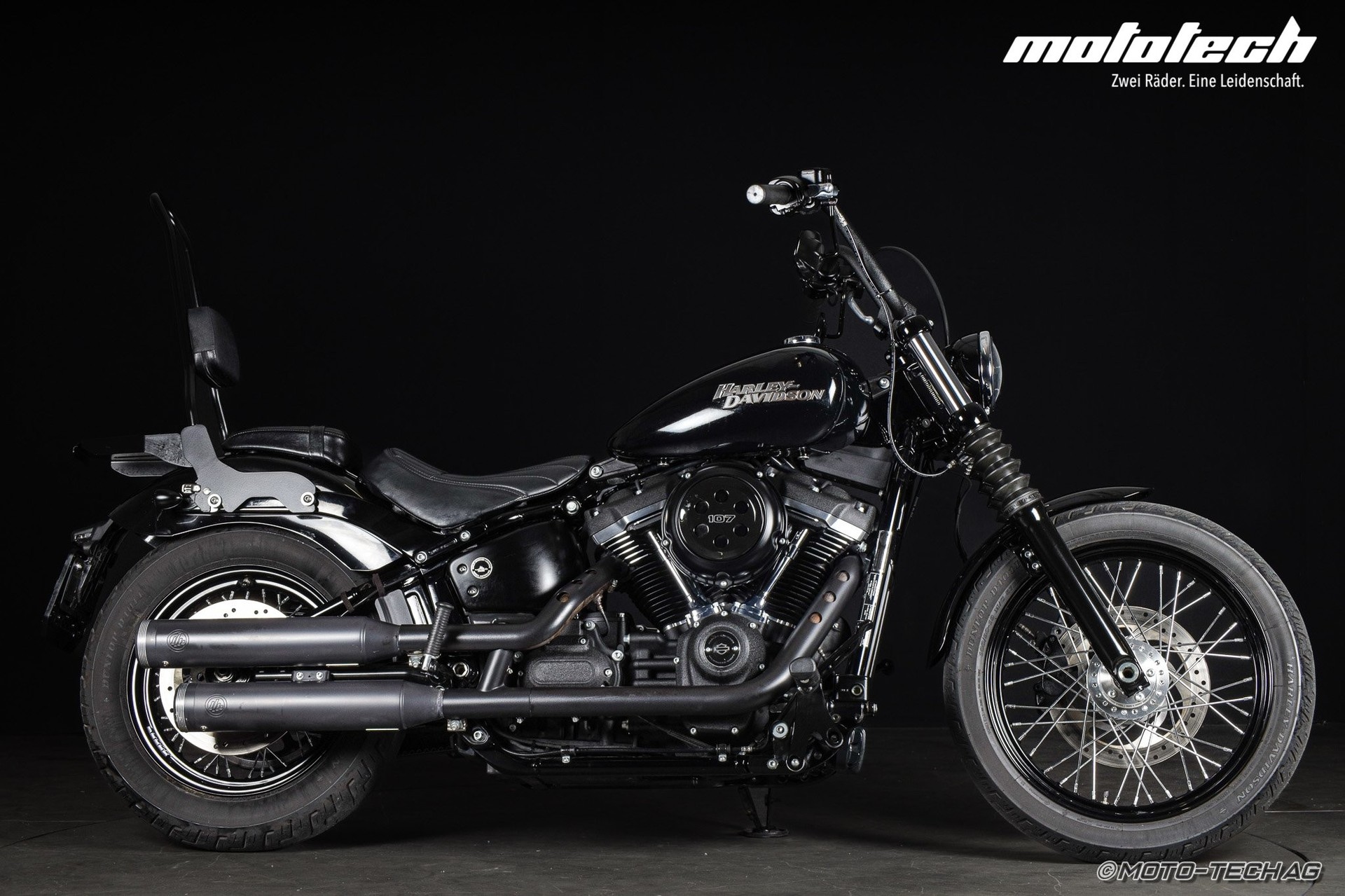 HARLEY-DAVIDSON FXBB Street Bob 107 (35kW) ABS KESSTECH-image-1