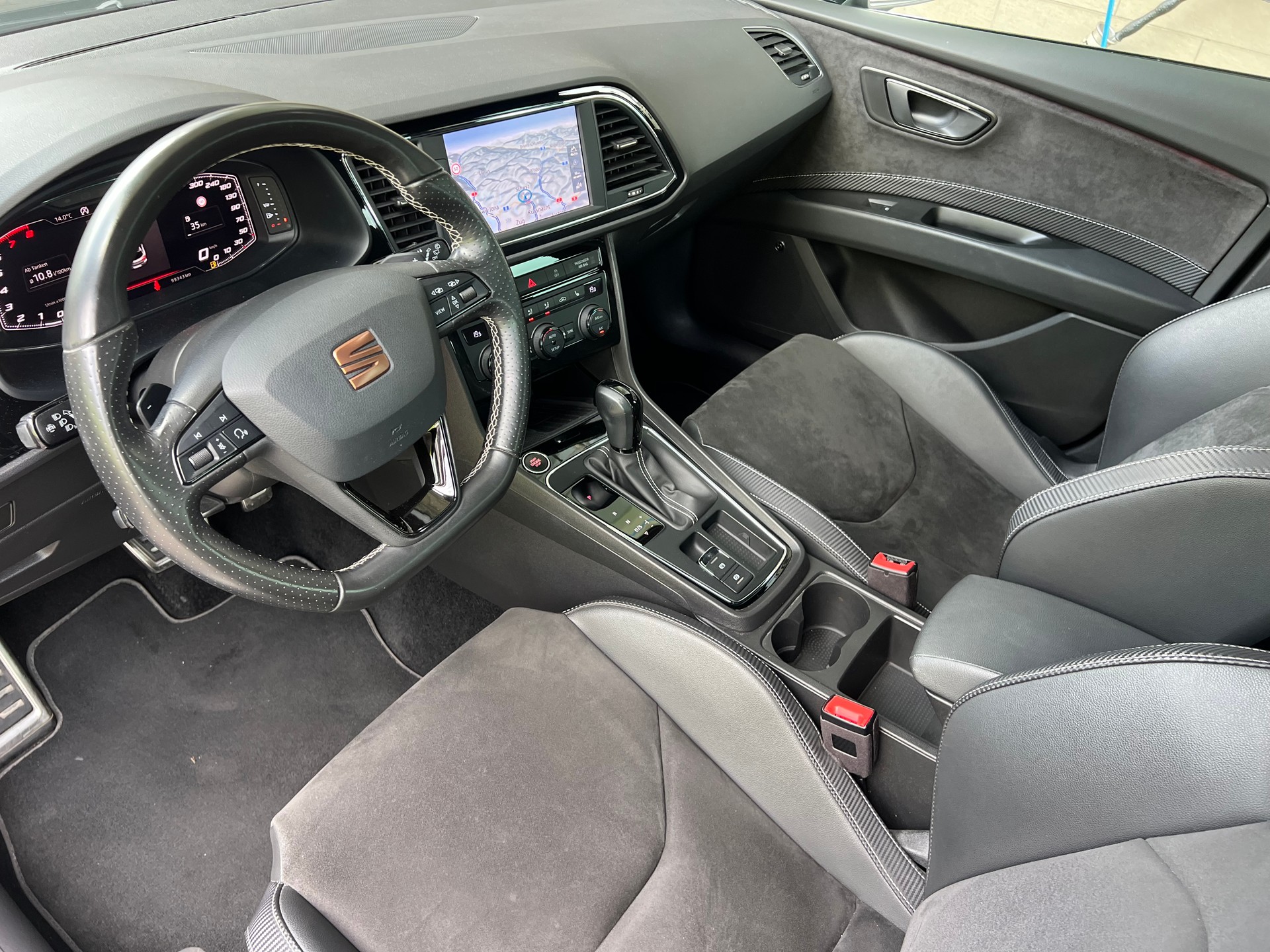 SEAT Leon ST 2.0 TSI Cupra 300 4x4 DSG* Navigation * Rückfahrtkamera * Teilleder * frisch ab MFK * 12/24 Mt. Garantie möglich ***-image-13