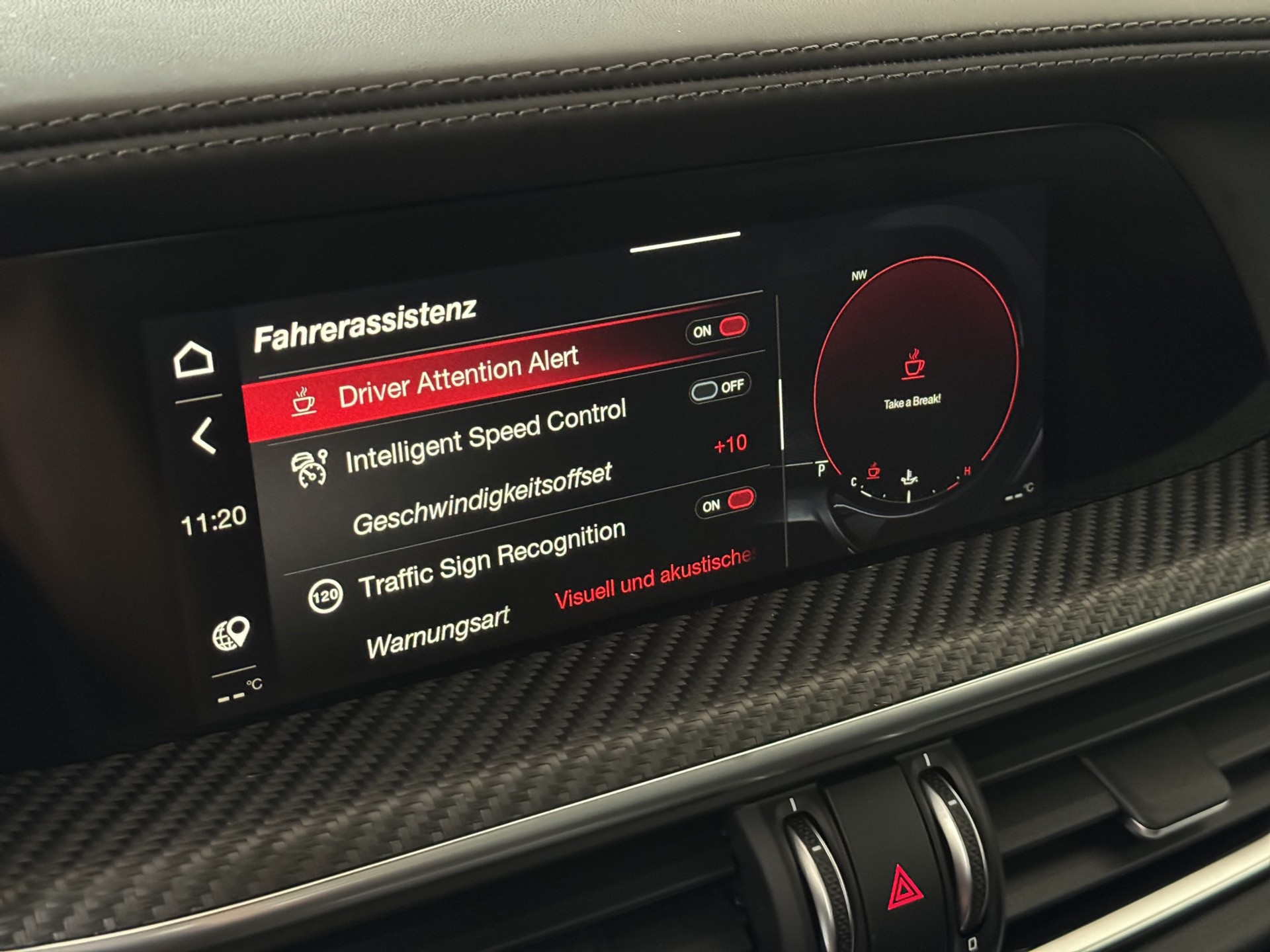 ALFA ROMEO Stelvio 2.9 V6 Quadrifoglio Pack Sky Q4 AT8 "Panodach-ADAS Plus-21"Alufelgen"-image-22
