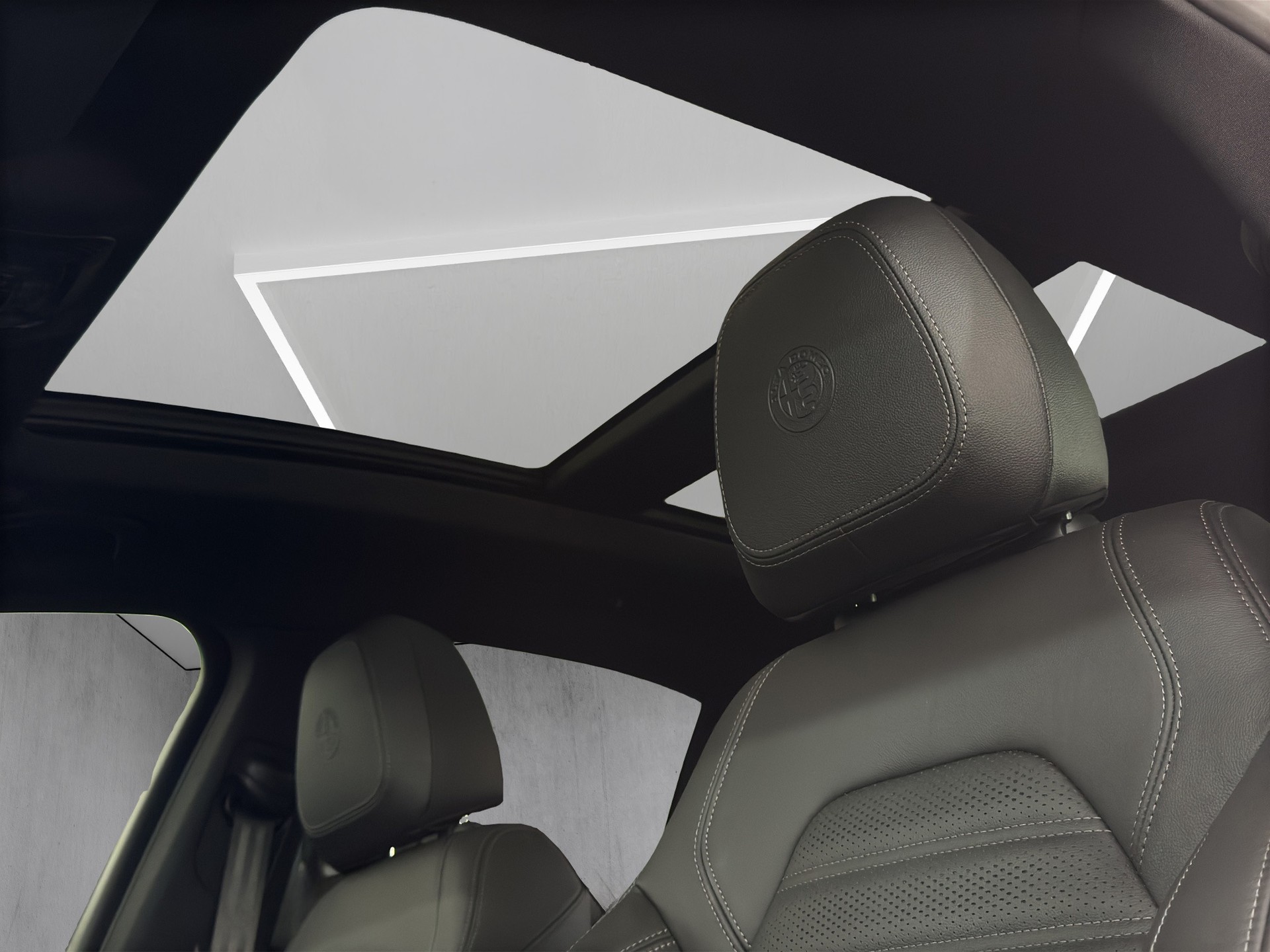 ALFA ROMEO Stelvio 2.9 V6 Quadrifoglio Pack Sky Q4 AT8 "Panodach-ADAS Plus-21"Alufelgen"-image-8