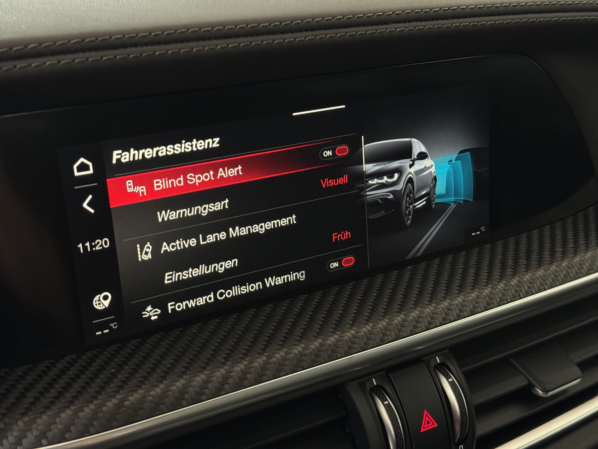 ALFA ROMEO Stelvio 2.9 V6 Quadrifoglio Pack Sky Q4 AT8 "Panodach-ADAS Plus-21"Alufelgen"-image-21