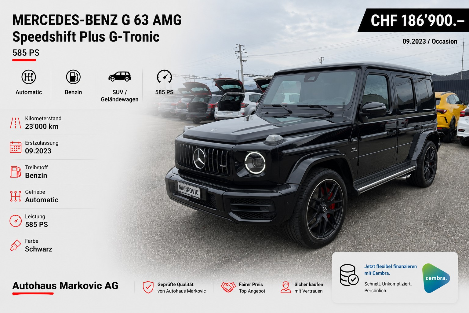 MERCEDES-BENZ G 63 AMG Speedshift Plus G-Tronic