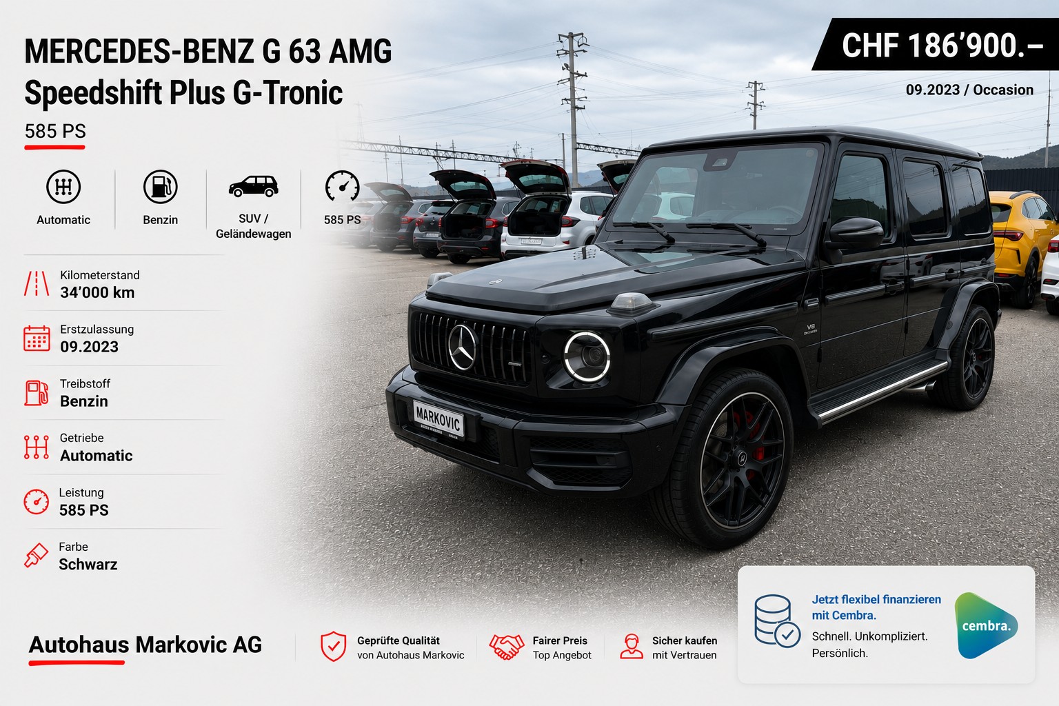 MERCEDES-BENZ G 63 AMG Speedshift Plus G-Tronic