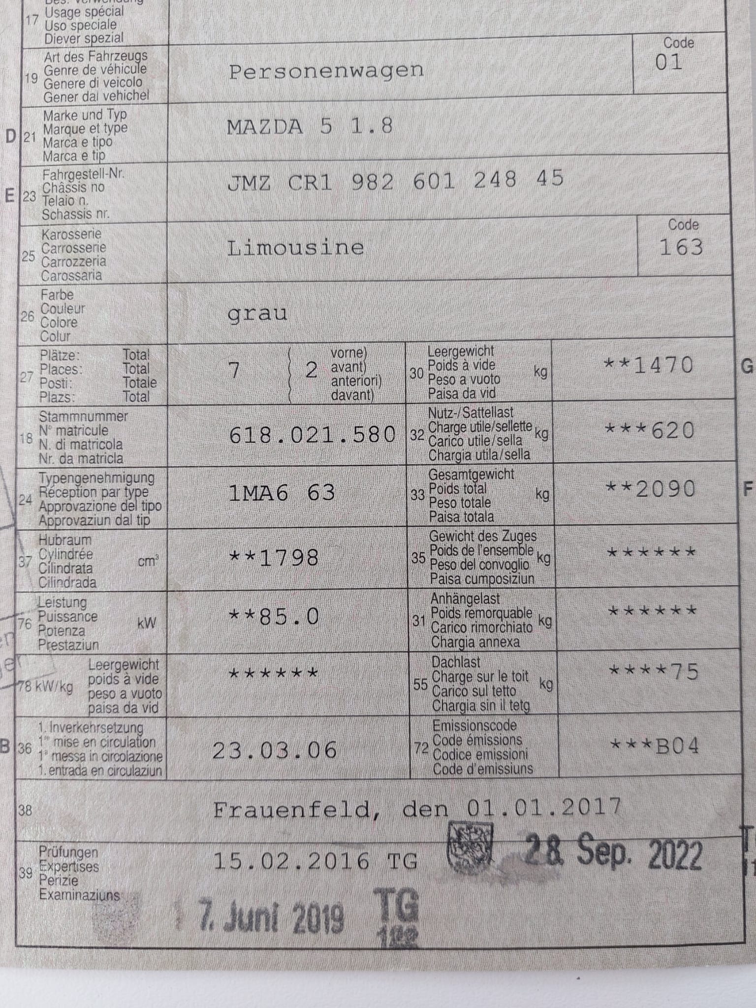 MAZDA 5 1.8 16V Confort-image-7