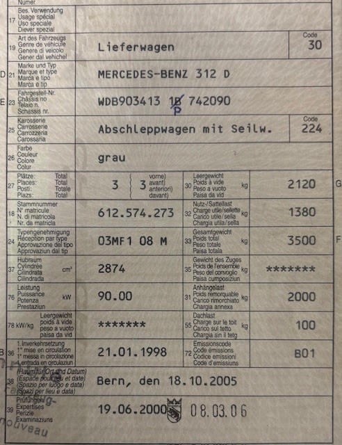 MERCEDES-BENZ 312 D-image-5