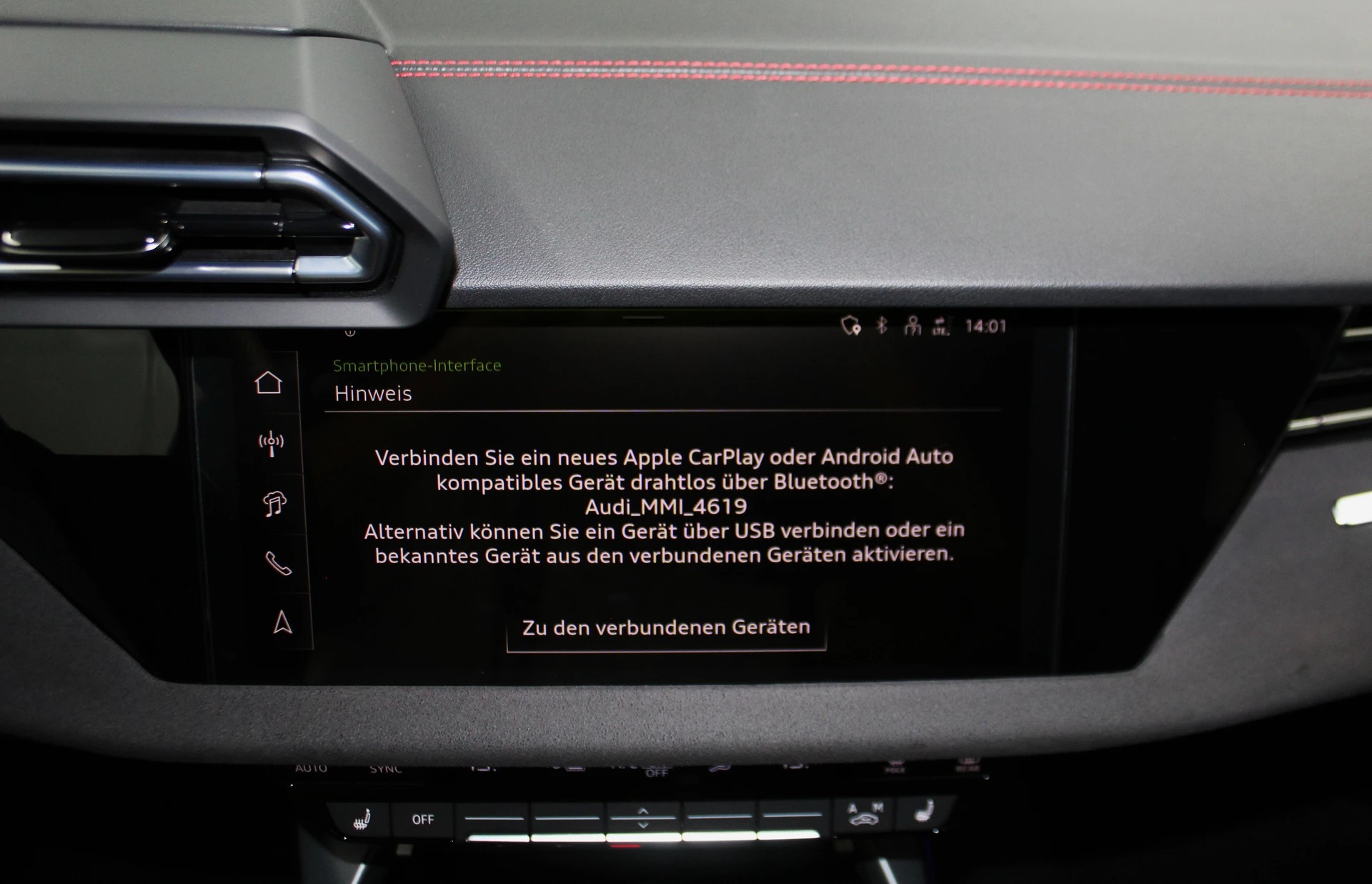 AUDI S3 Sportback TFSI quattro S-tronic 333PS Optikpaket schwarz / CH-Fahrzeug-image-22