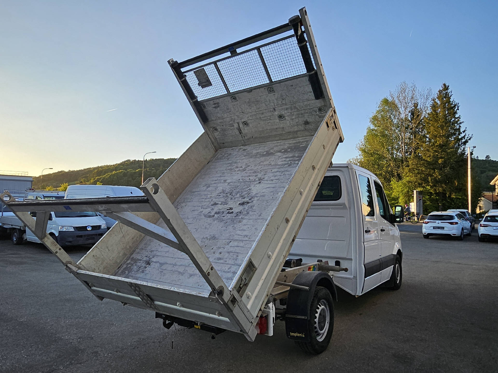 MERCEDES-BENZ Sprinter 316 DKab.-Ch. 3665 2.2 CDI 163 * Kipper * Nutzlast 1'040KG * 7- Plätzer *-image-5