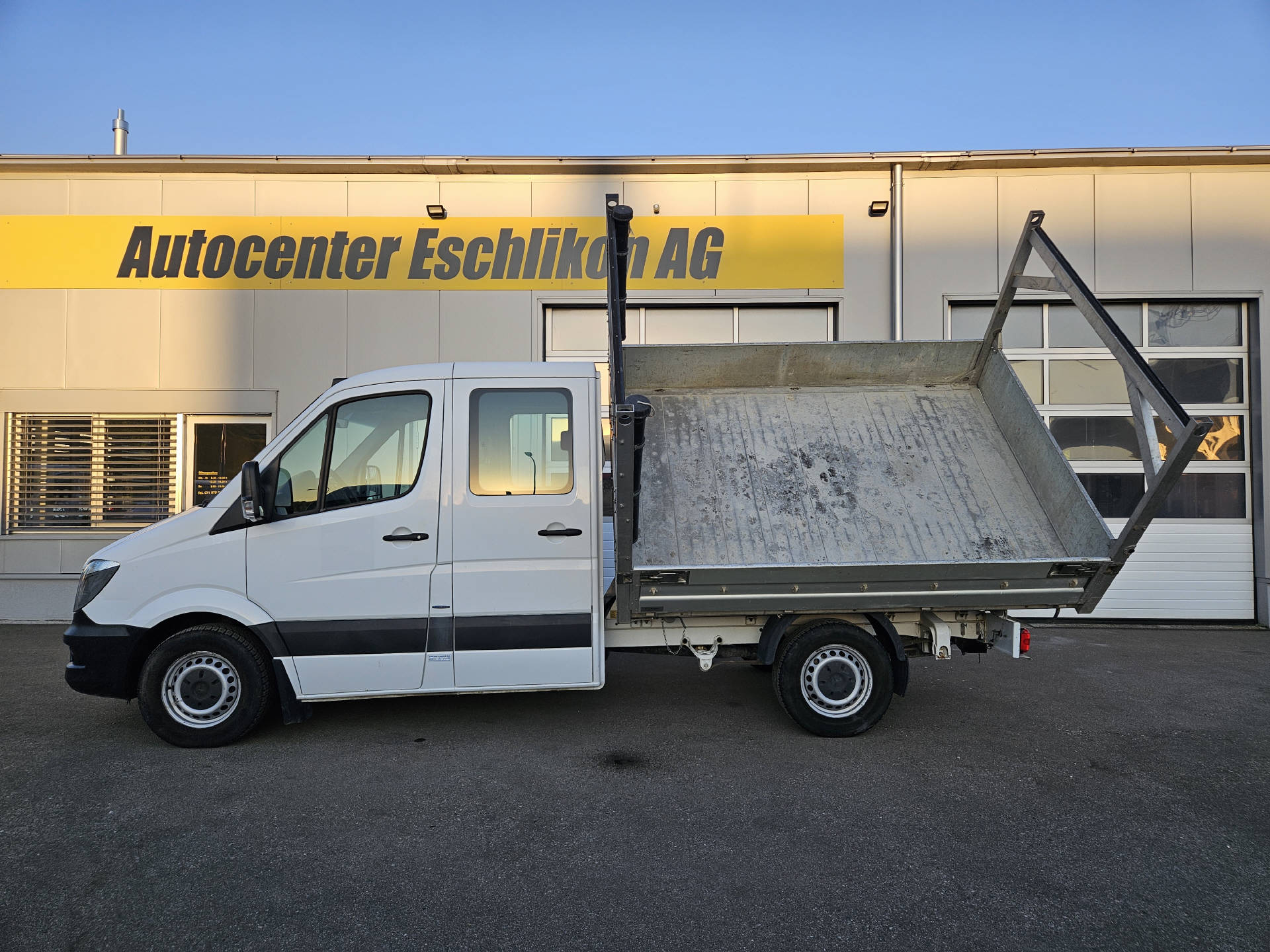 MERCEDES-BENZ Sprinter 316 DKab.-Ch. 3665 2.2 CDI 163 * Kipper * Nutzlast 1'040KG * 7- Plätzer *-showroom-element-3