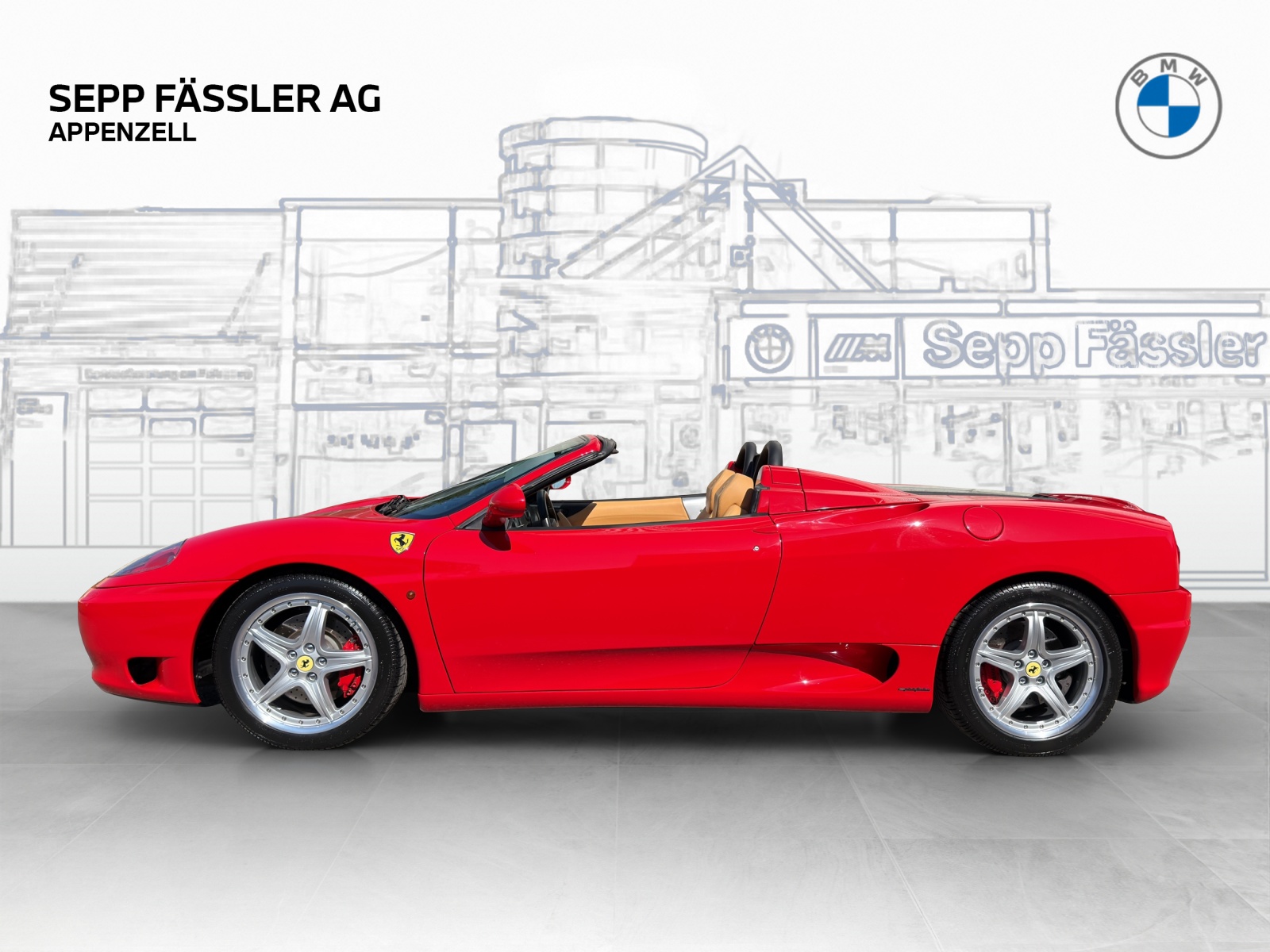 FERRARI F360 Spider-showroom-element-2