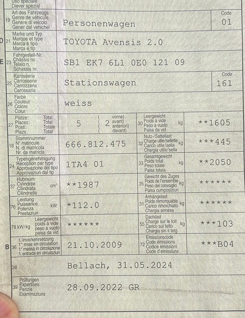 TOYOTA Avensis SW 2.0 Linea Luna Multidrive-image-8