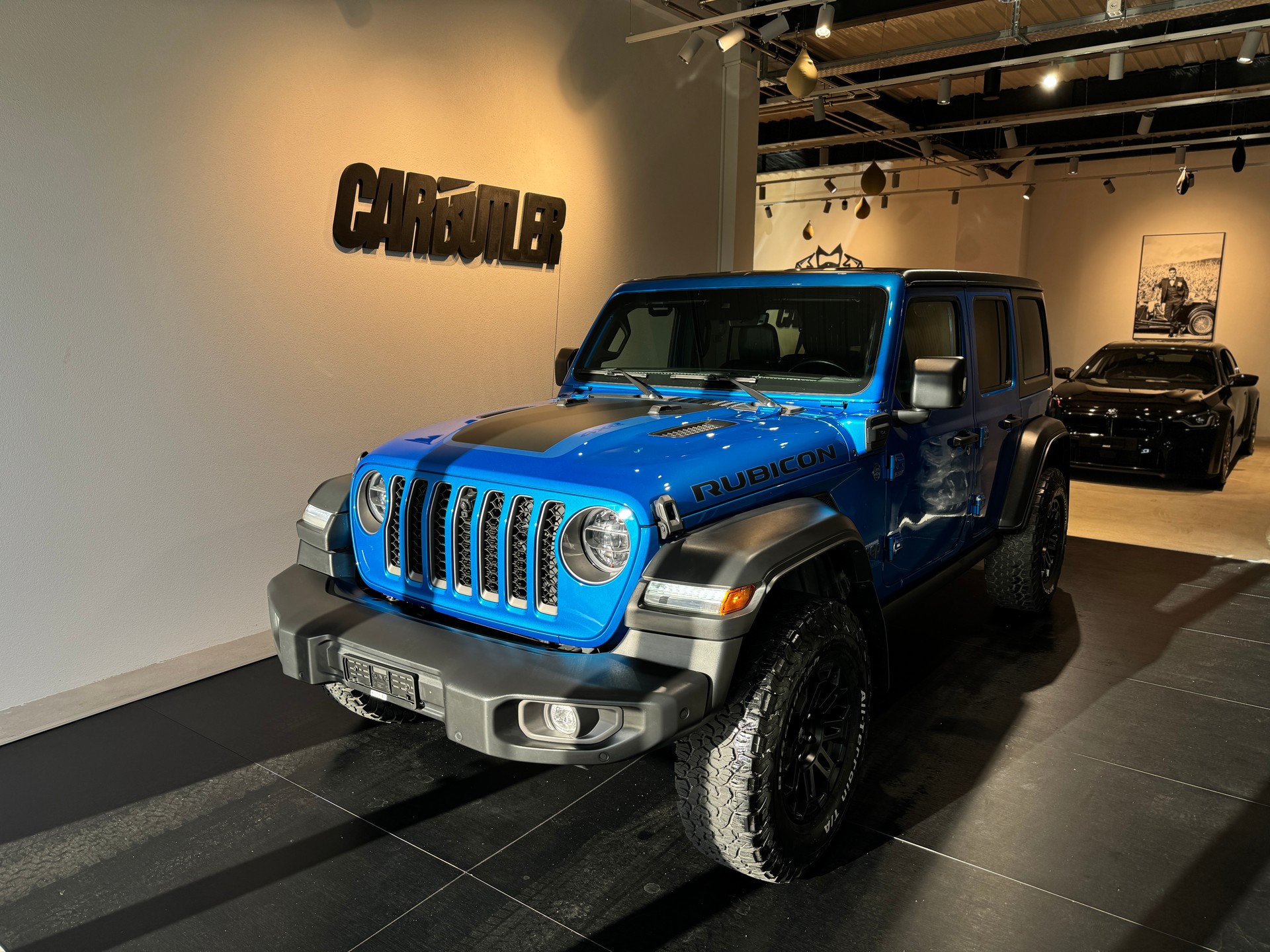 JEEP Wrangler 2.0 PHEV Unlimited Rubicon Automatic Soft Top BLUE - BORLA 🚀 499.- pro Monat