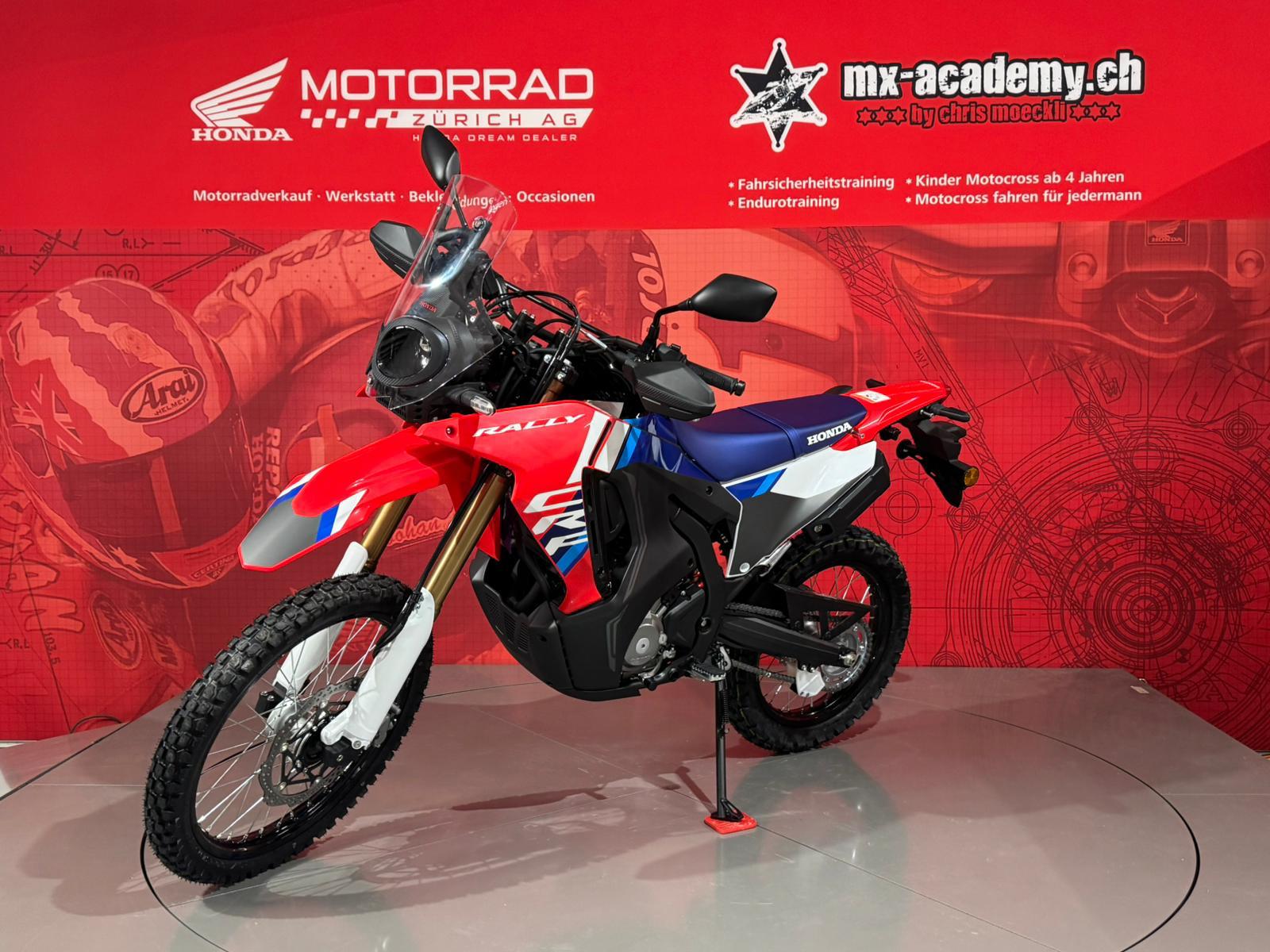 HONDA **CRF 300 Rally**Neufahrzeug**Extreme Red-image-1