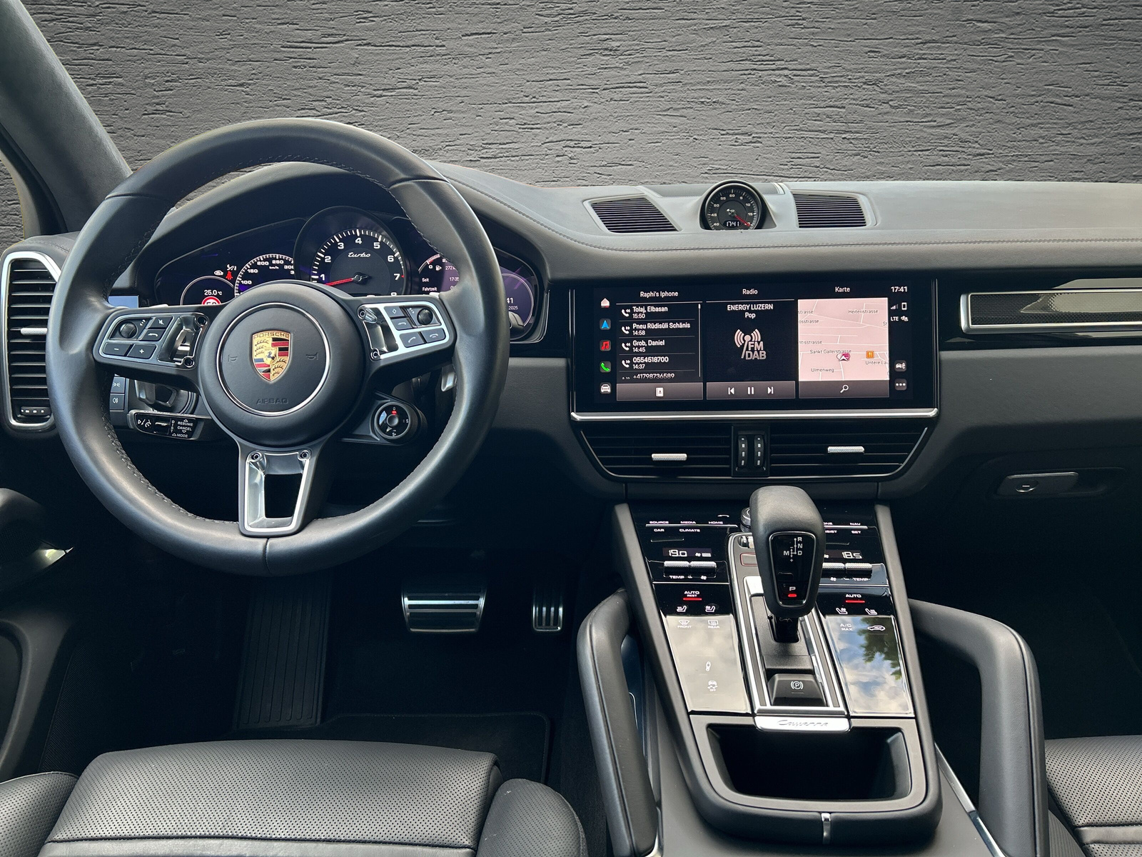 PORSCHE Cayenne Turbo *CH Fahrzeug*Nachtsichtkamera*Carbon Paket*Abstandregeltempomat*-image-6