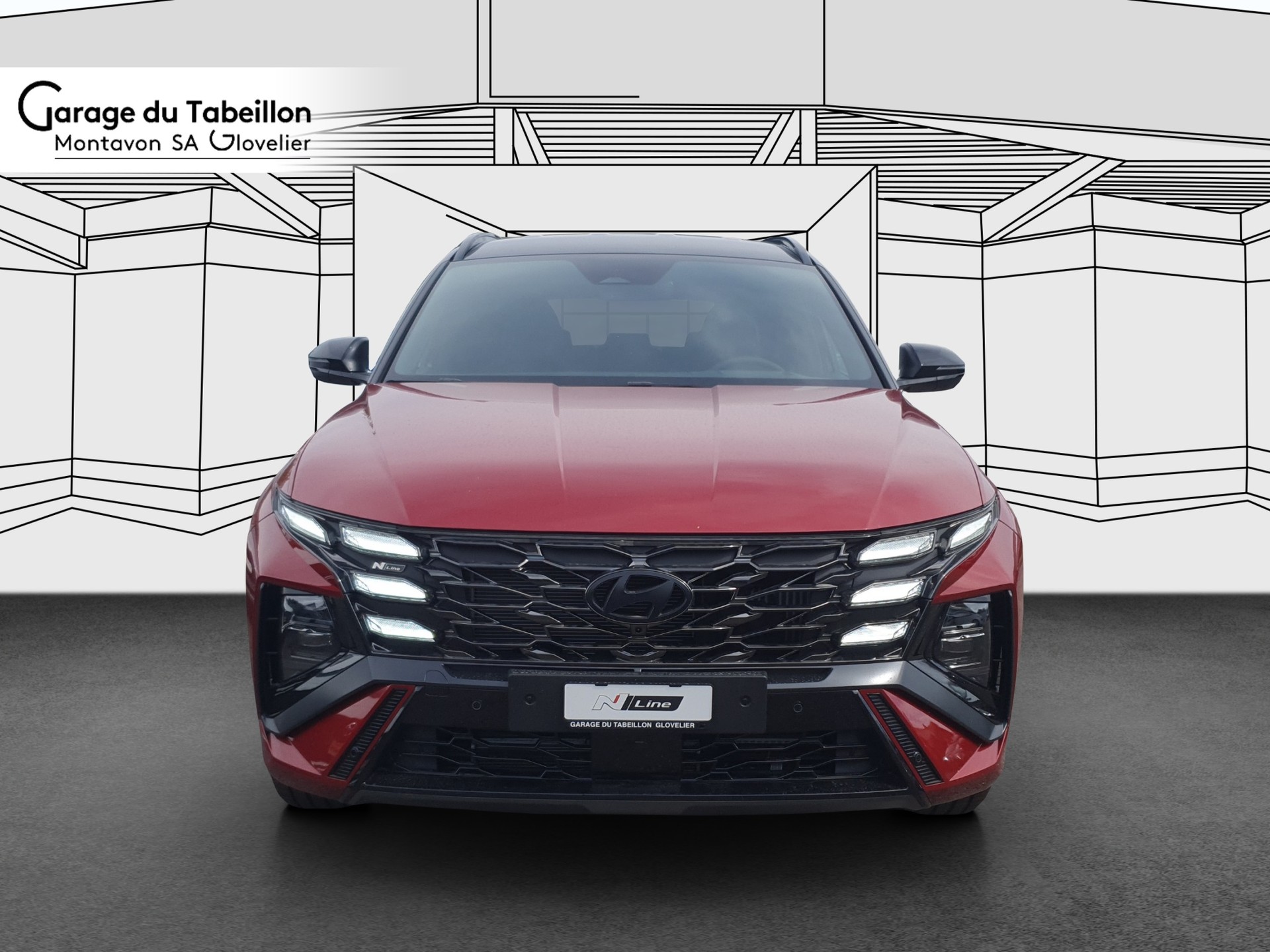 HYUNDAI Tucson 1.6 HEV N-Line LUX.pack 4WD-image-3