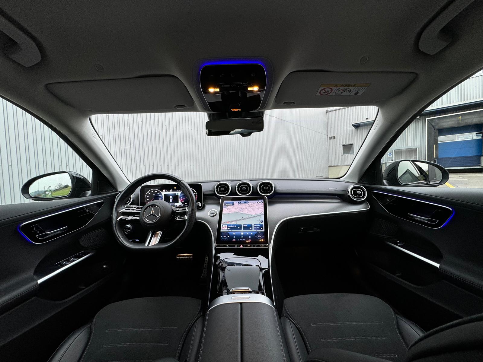 MERCEDES-BENZ C 180 T AMG (AMG Bodykit) Limited White&Black Performance 5Jahre Vollgarantie & Gratisservice-image-13
