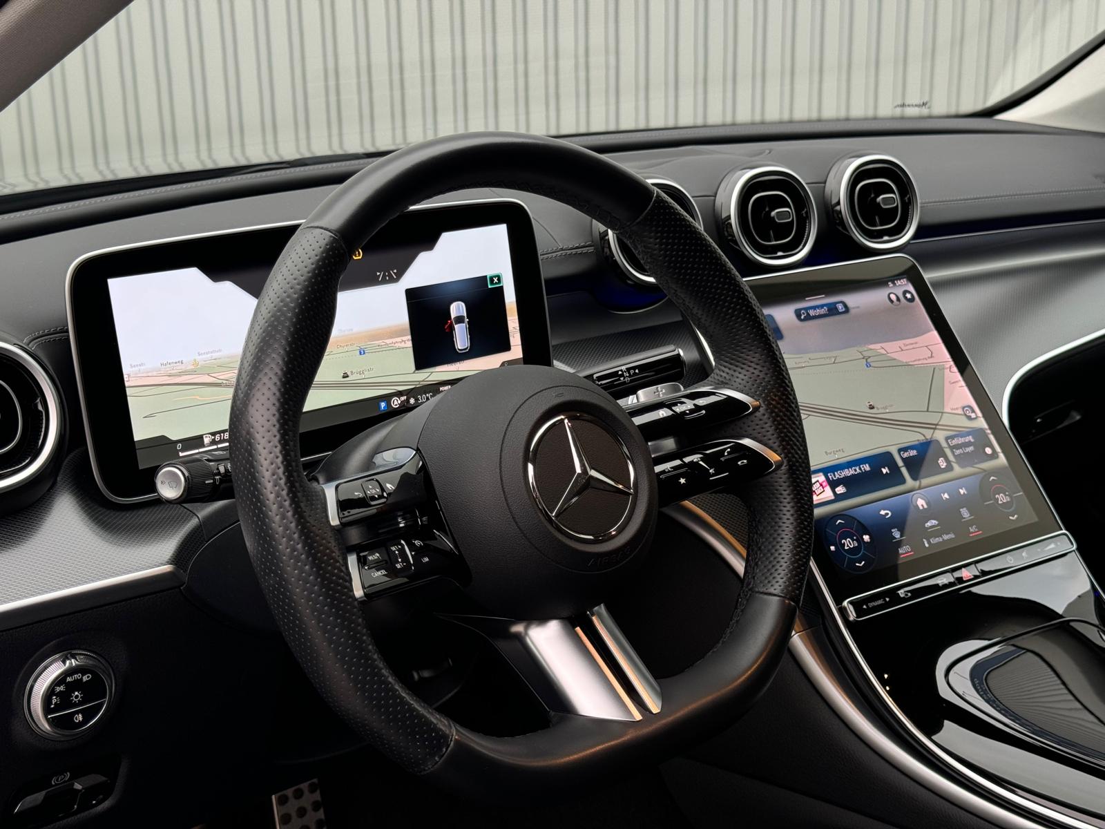 MERCEDES-BENZ C 180 T AMG (AMG Bodykit) Limited White&Black Performance 5Jahre Vollgarantie & Gratisservice-image-8