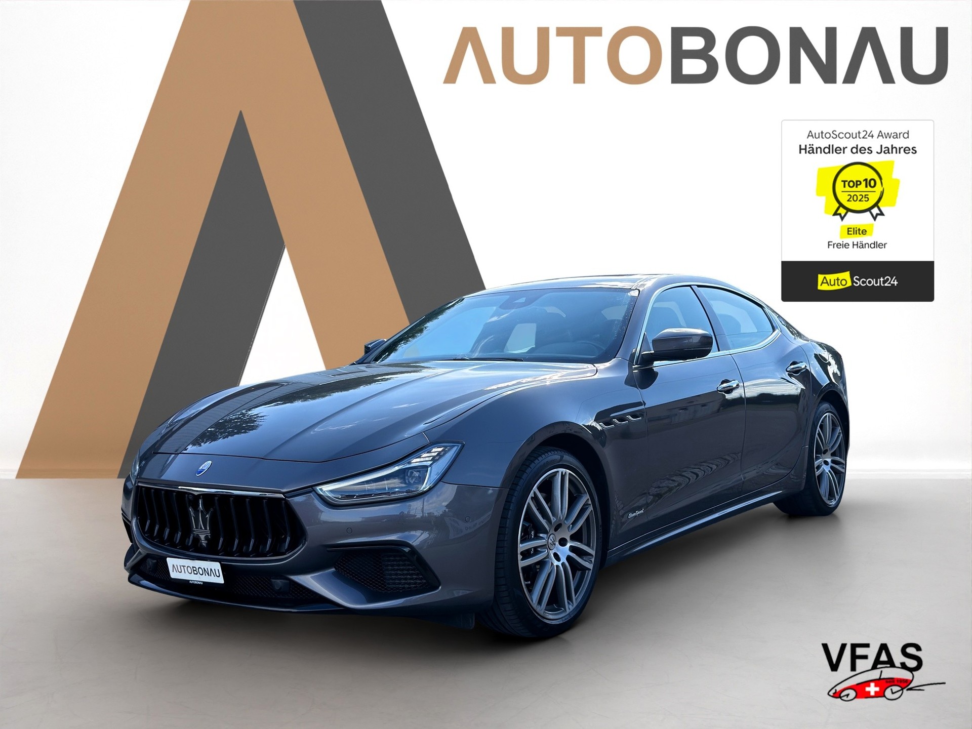 MASERATI Ghibli 3.0 V6 S GranSport Premium Sky Q4