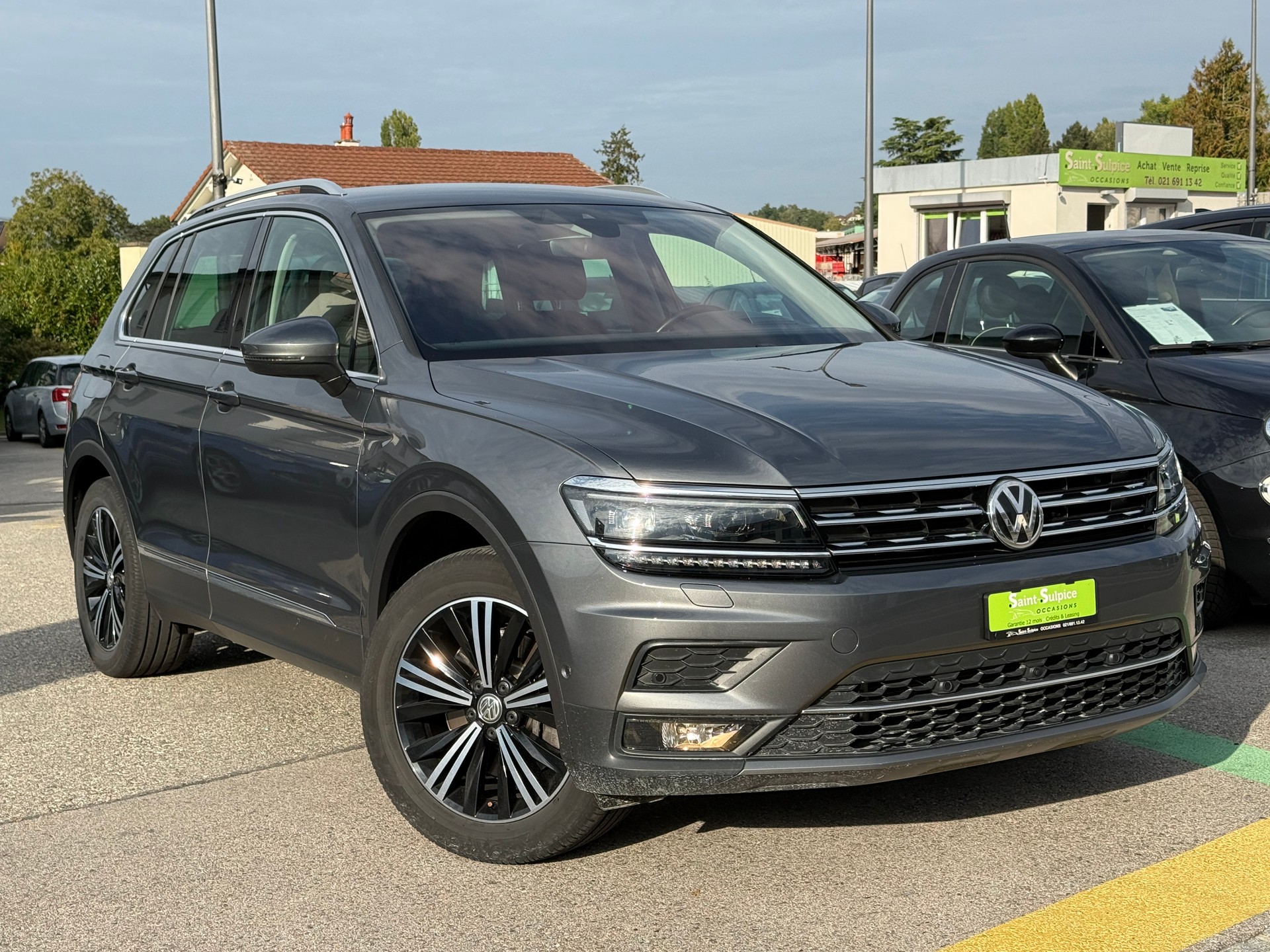 VW Tiguan 2.0TSI Highline 4Motion DSG - Nouvelle Expertise : 25.09.2026 - Crochet l’attelage poids remorquable 2’500 Kg-image-1