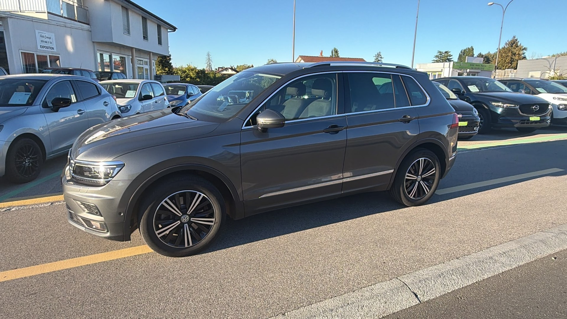 VW Tiguan 2.0TSI Highline 4Motion DSG - Nouvelle Expertise : 25.09.2026 - Crochet l’attelage poids remorquable 2’500 Kg-image-6