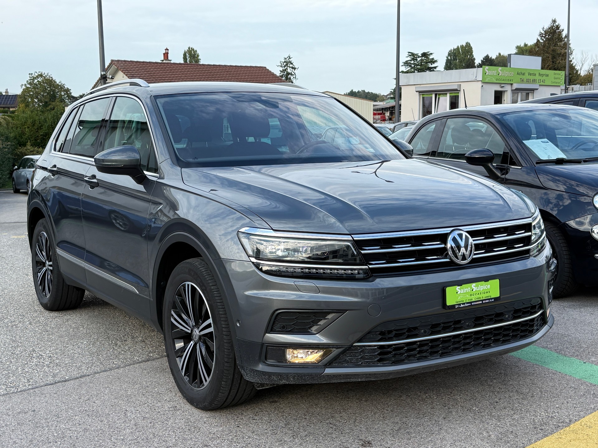 VW Tiguan 2.0TSI Highline 4Motion DSG - Nouvelle Expertise : 25.09.2026 - Crochet l’attelage poids remorquable 2’500 Kg-image-9