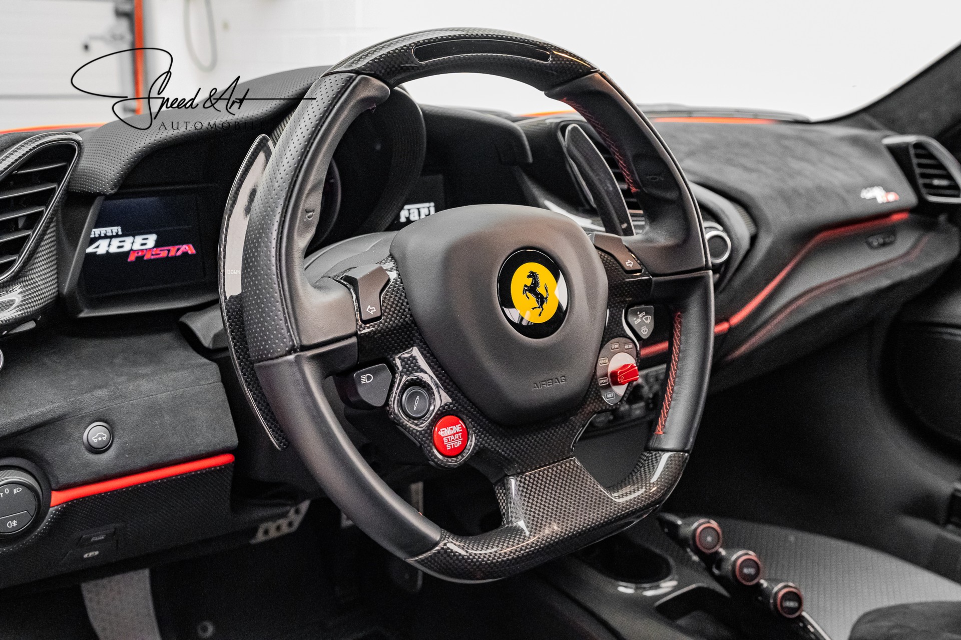 FERRARI 488 Pista 3.9 V8 | NOVITEC | PPF LACKSCHUTZFOLIE | KERAMIKVERSIEGELUNG | OHNE OPF-image-25