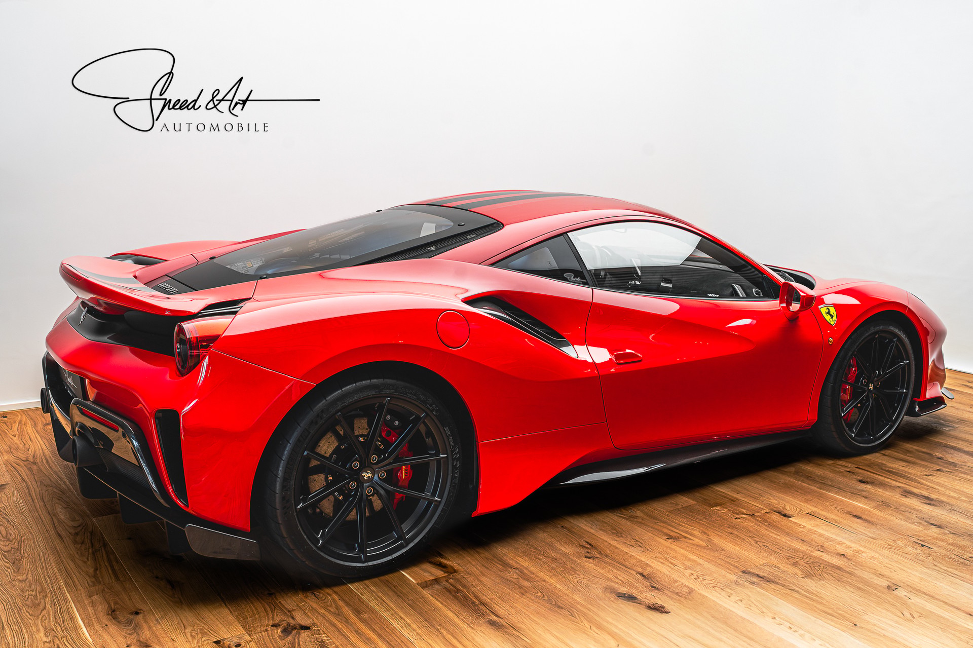 FERRARI 488 Pista 3.9 V8 | NOVITEC | PPF LACKSCHUTZFOLIE | KERAMIKVERSIEGELUNG | OHNE OPF-image-4