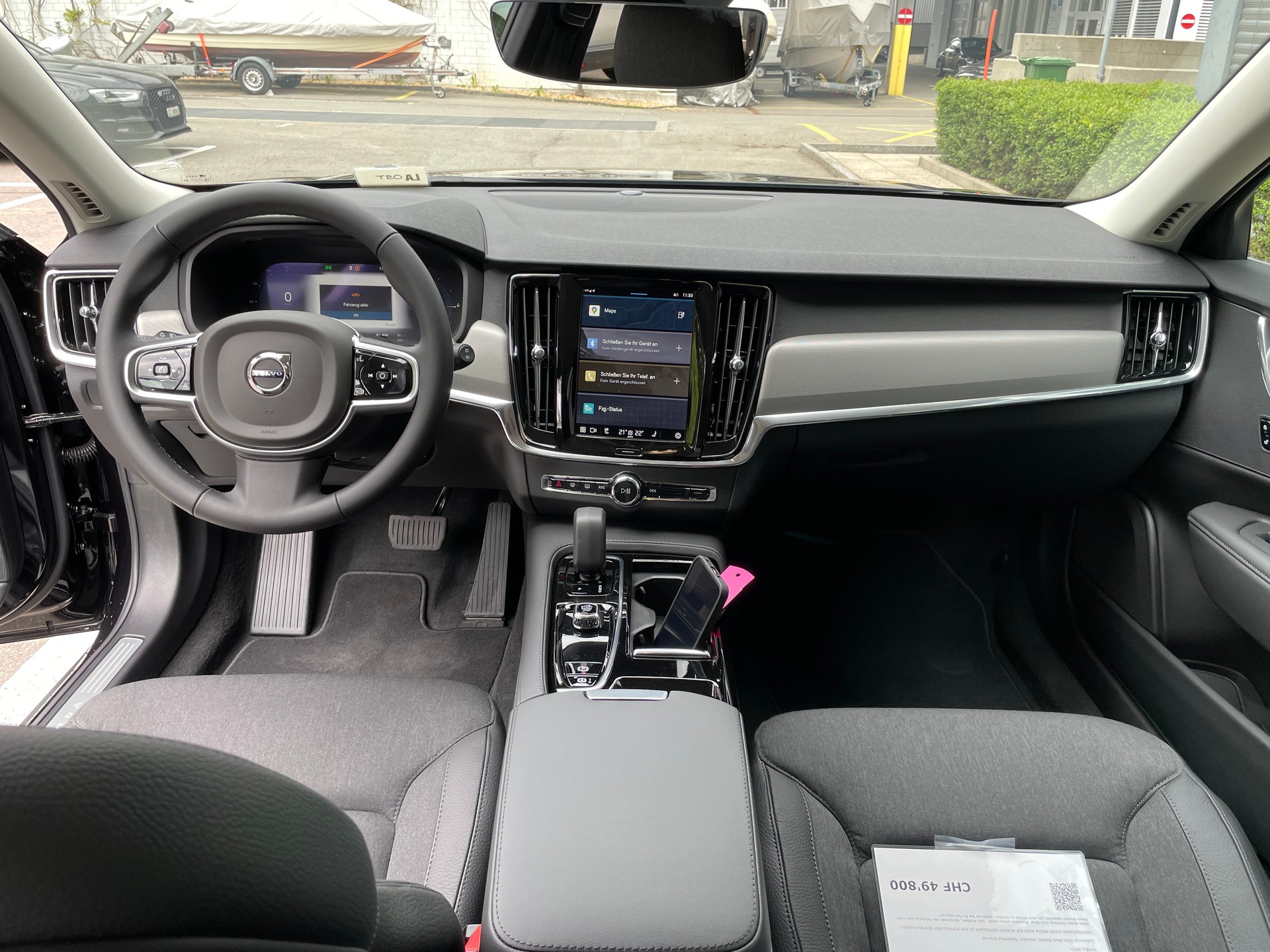 VOLVO V90 T6 eAWD Plug in Hybrid Core Geartronic mit AHK-image-16