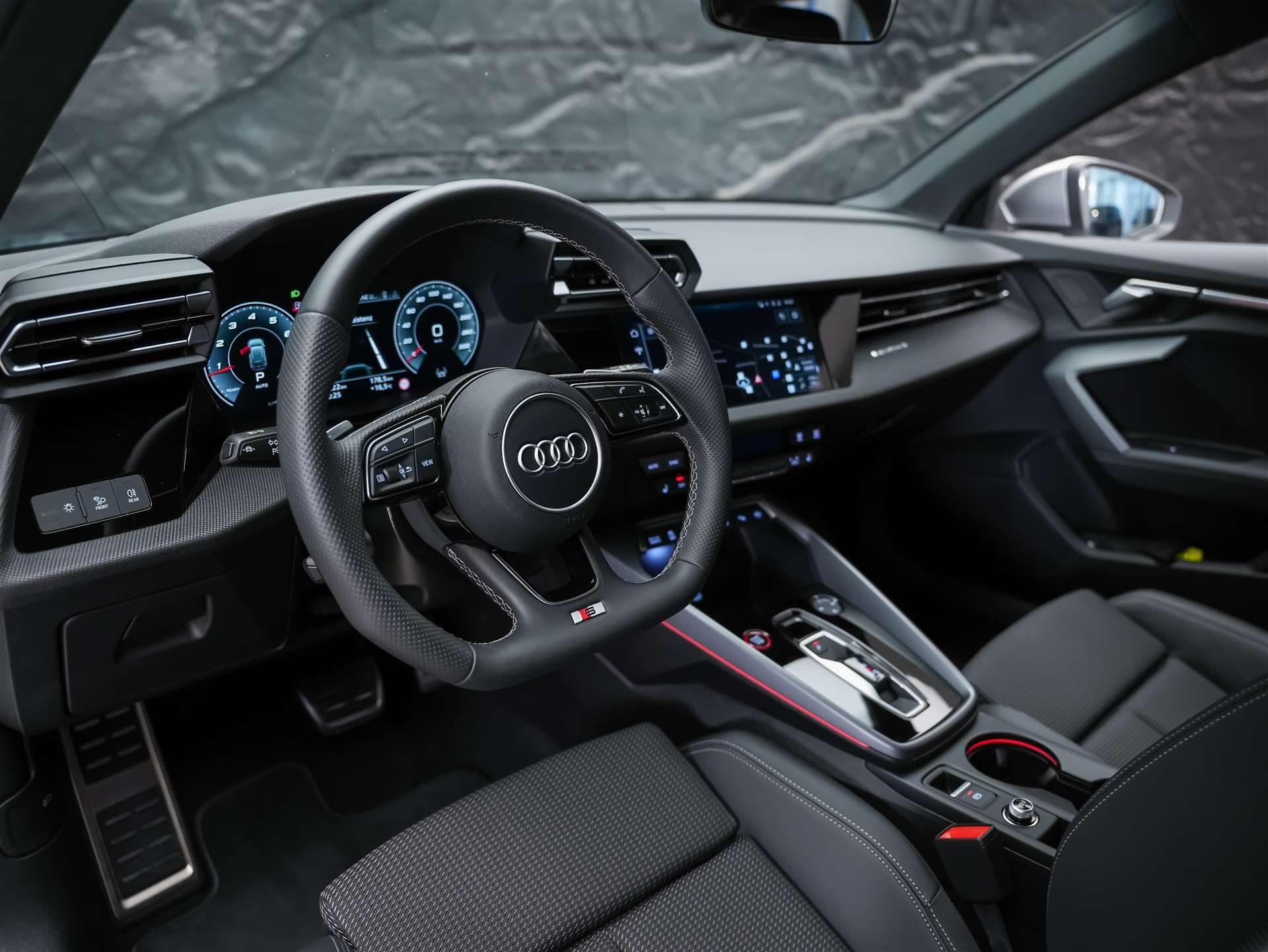 AUDI S3 Sportback TFSI quattro S-tronic*19"Felgen*Werksgarantie*Matrix-LED*Assistenten*-image-8
