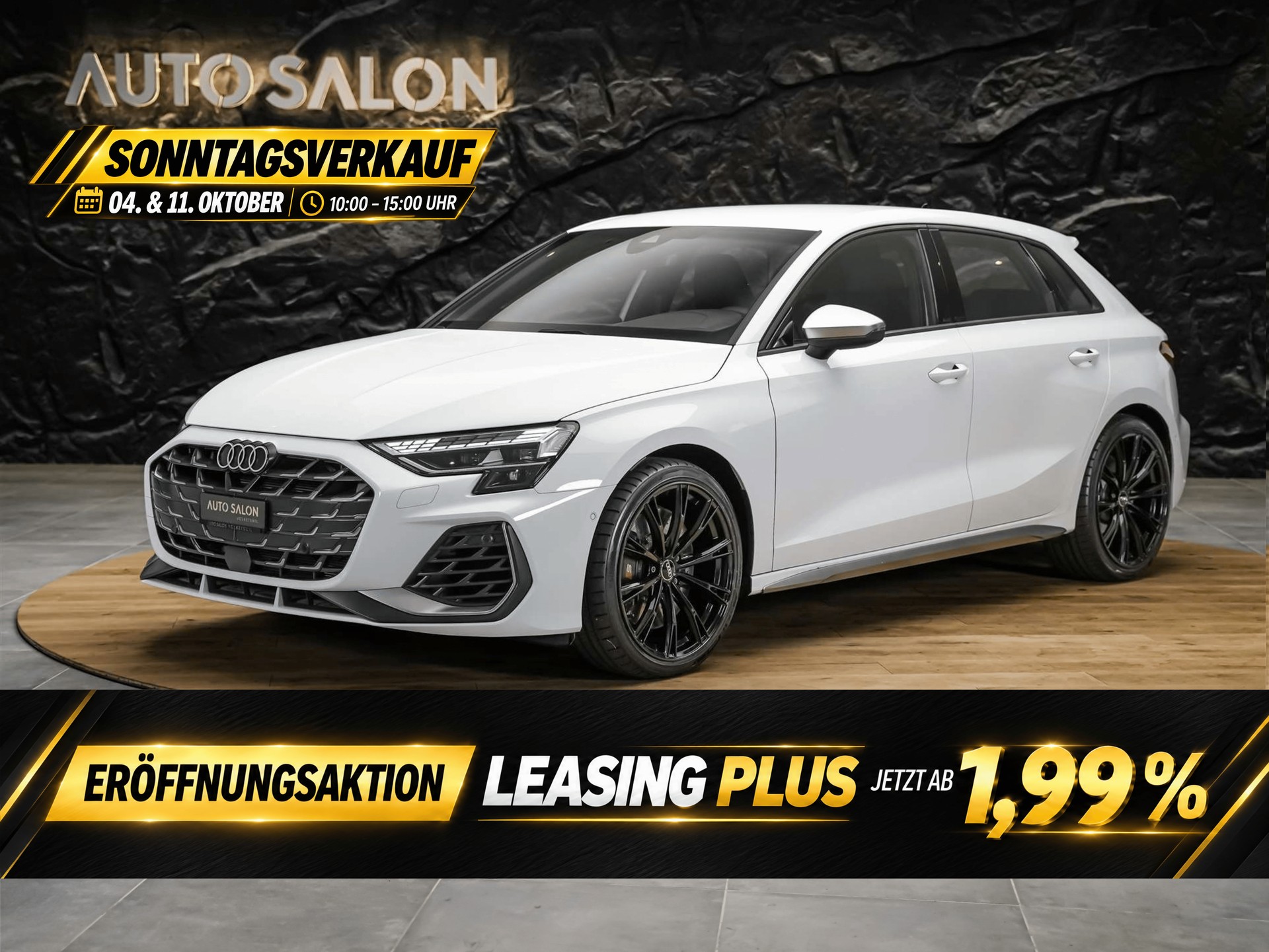 AUDI S3 Sportback TFSI quattro S-tronic*19"Felgen*Werksgarantie*Matrix-LED*Assistenten*