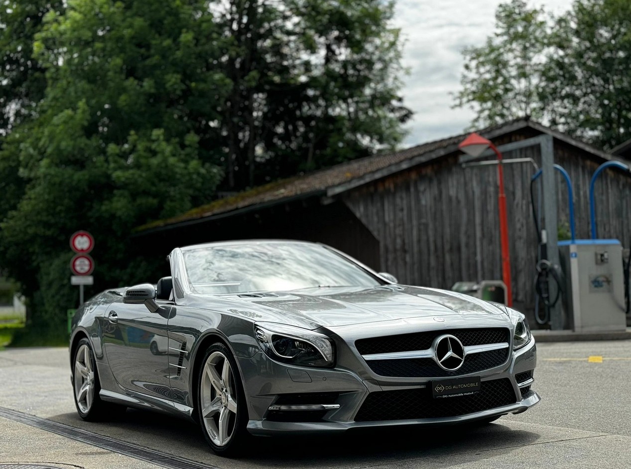MERCEDES-BENZ SL 500 7G-Tronic *CH-Fahrzeug**AMG-Line**Top Zustand*-showroom-element-3