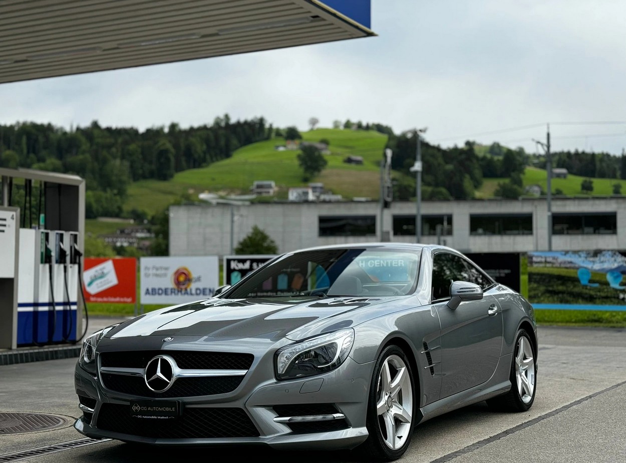 MERCEDES-BENZ SL 500 7G-Tronic *CH-Fahrzeug**AMG-Line**Top Zustand*-showroom-element-1